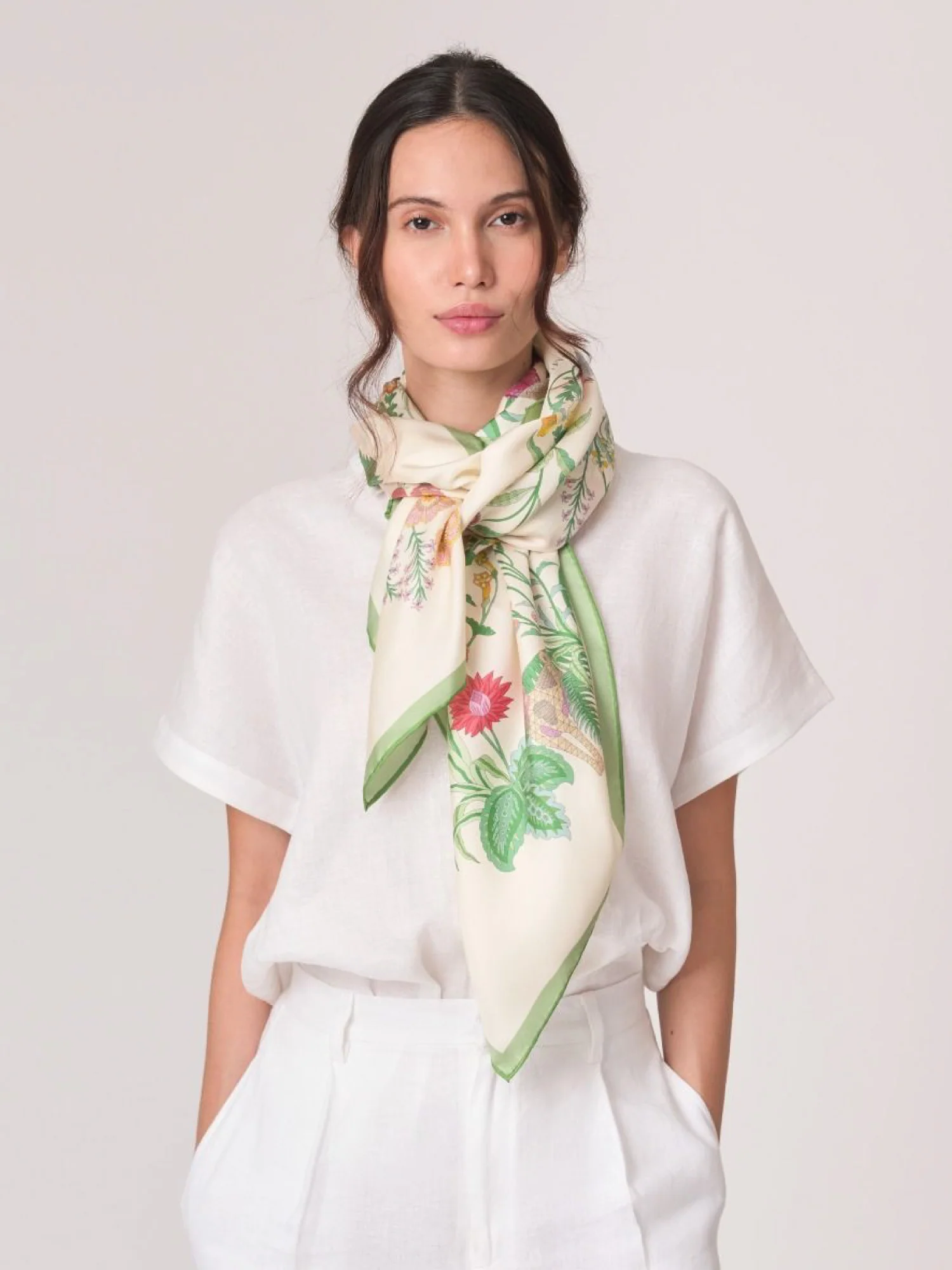 Garden of The Zodiac Silk Scarf - Image 2