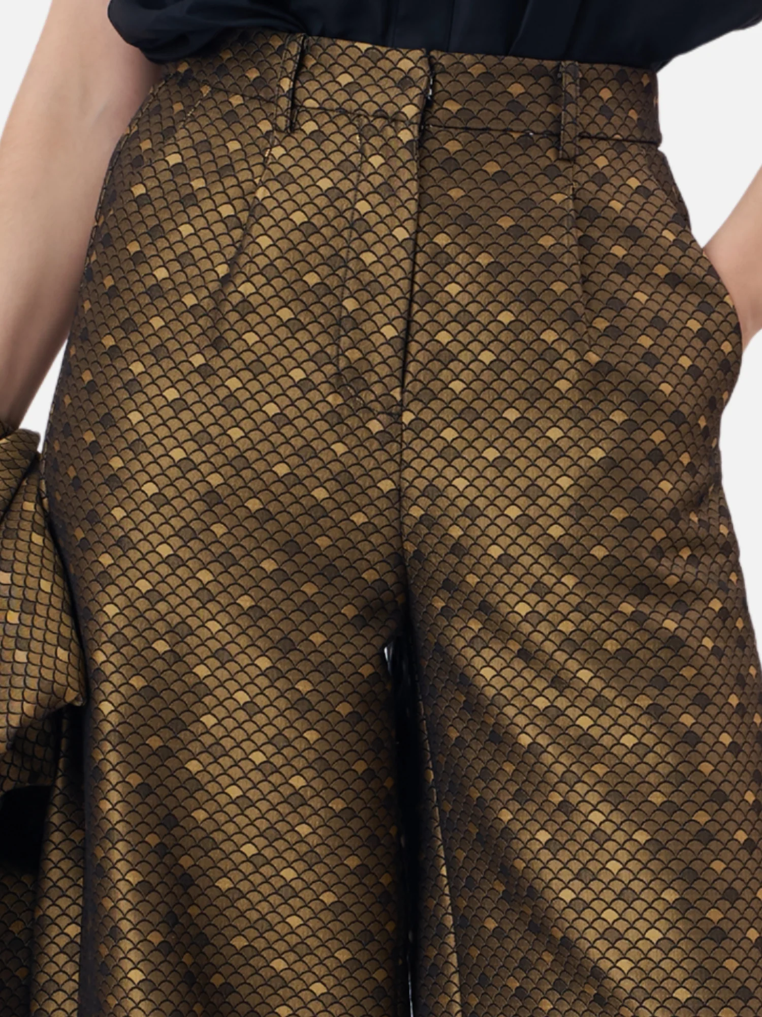 Golden Mountain Tailored Style Culotte - Image 5