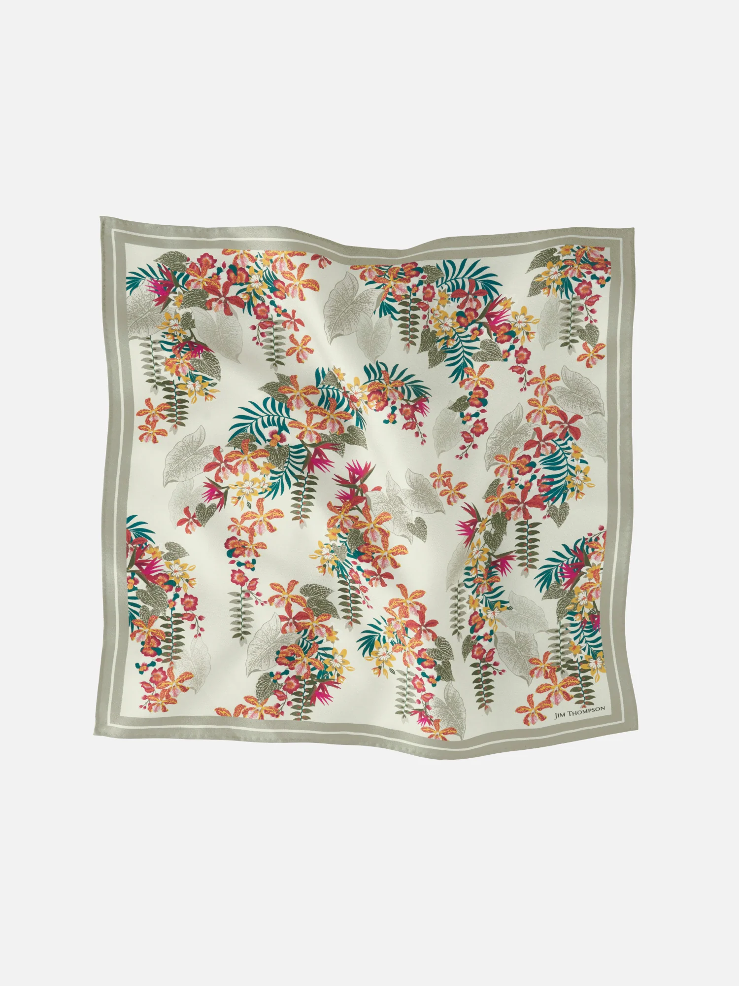 Heliconia Silk Napkin - Image 2