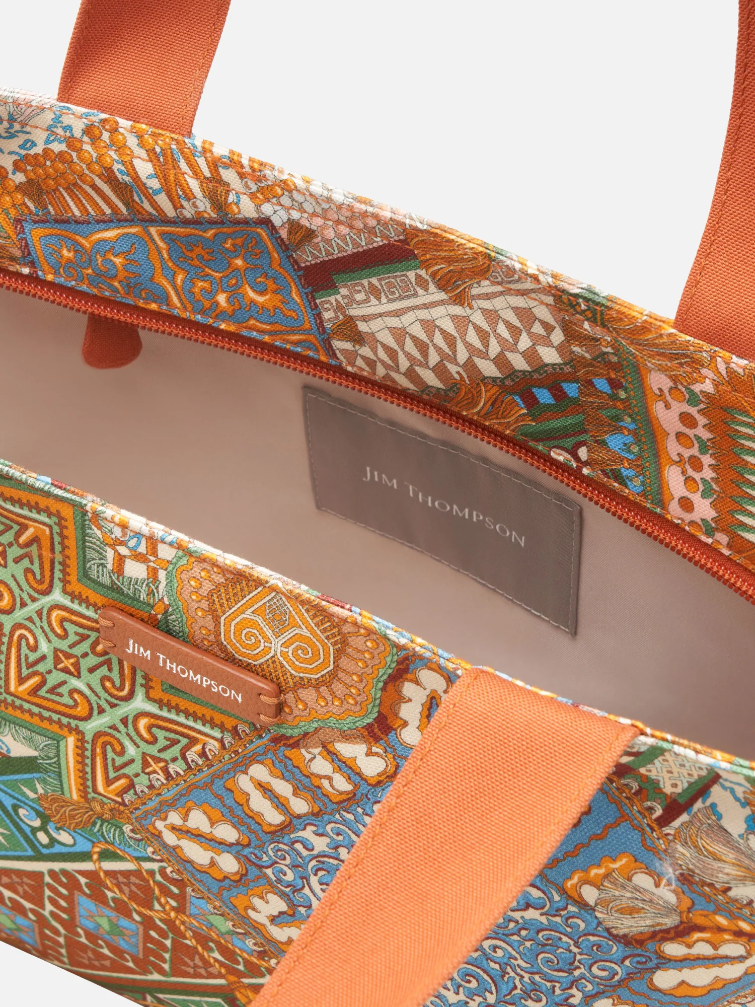 Hill Tribe Cotton Small Canvas Tote - Image 3
