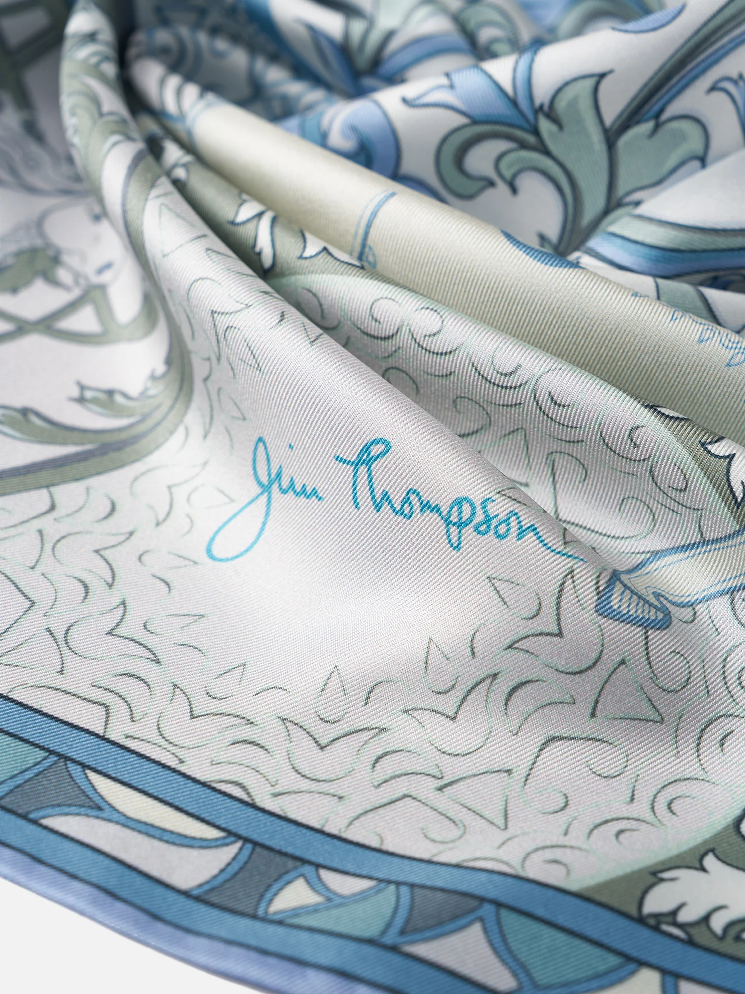 Horse Zodiac Silk Scarf - Image 2