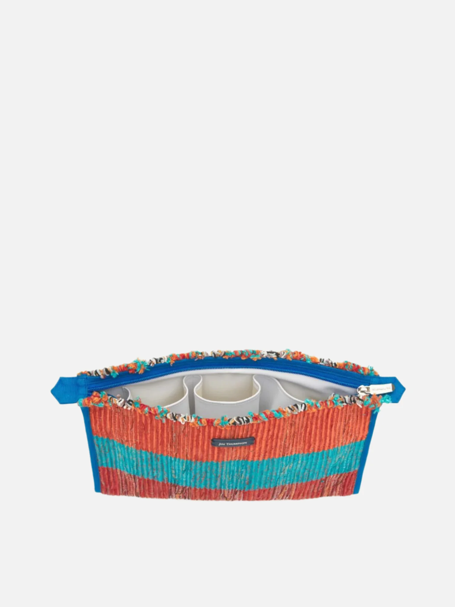 Ikat Stripe Handwoven Travel Clutch - Image 3