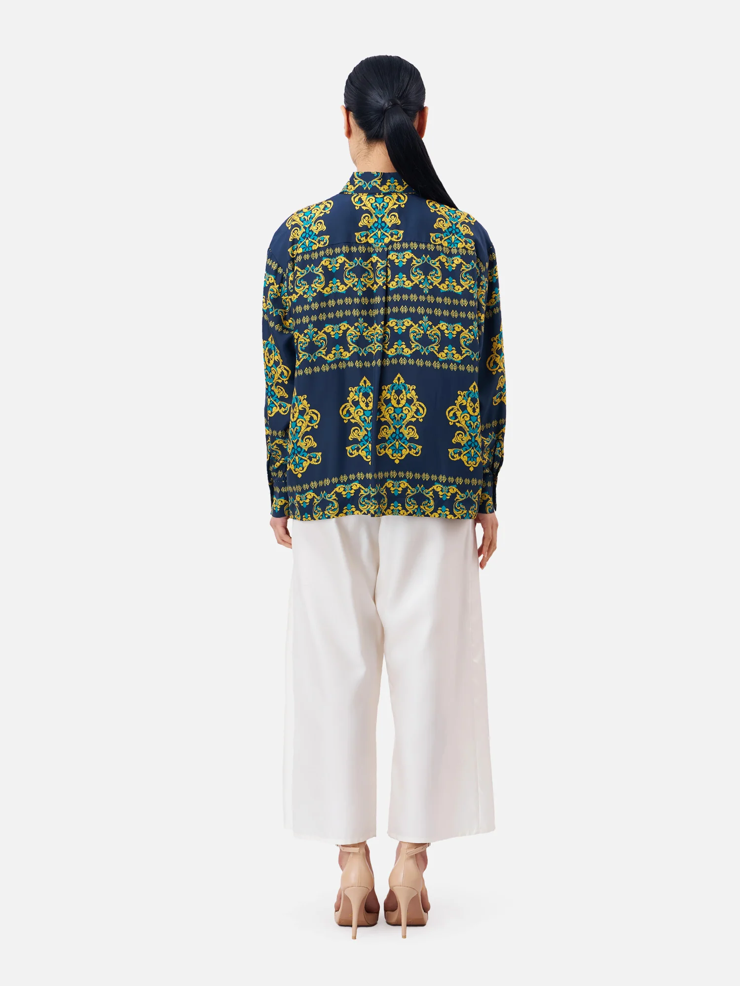 Indian Ancient Chest Pockets Shirt - Image 5
