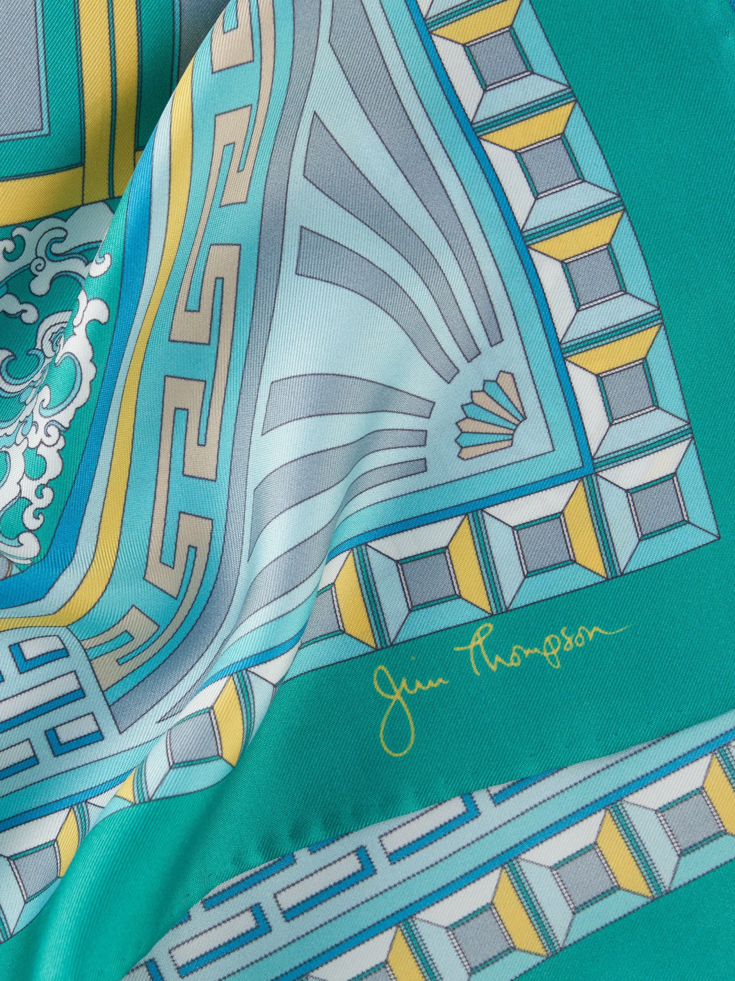 Jim Thompson House Silk Twill Scarf - Image 2