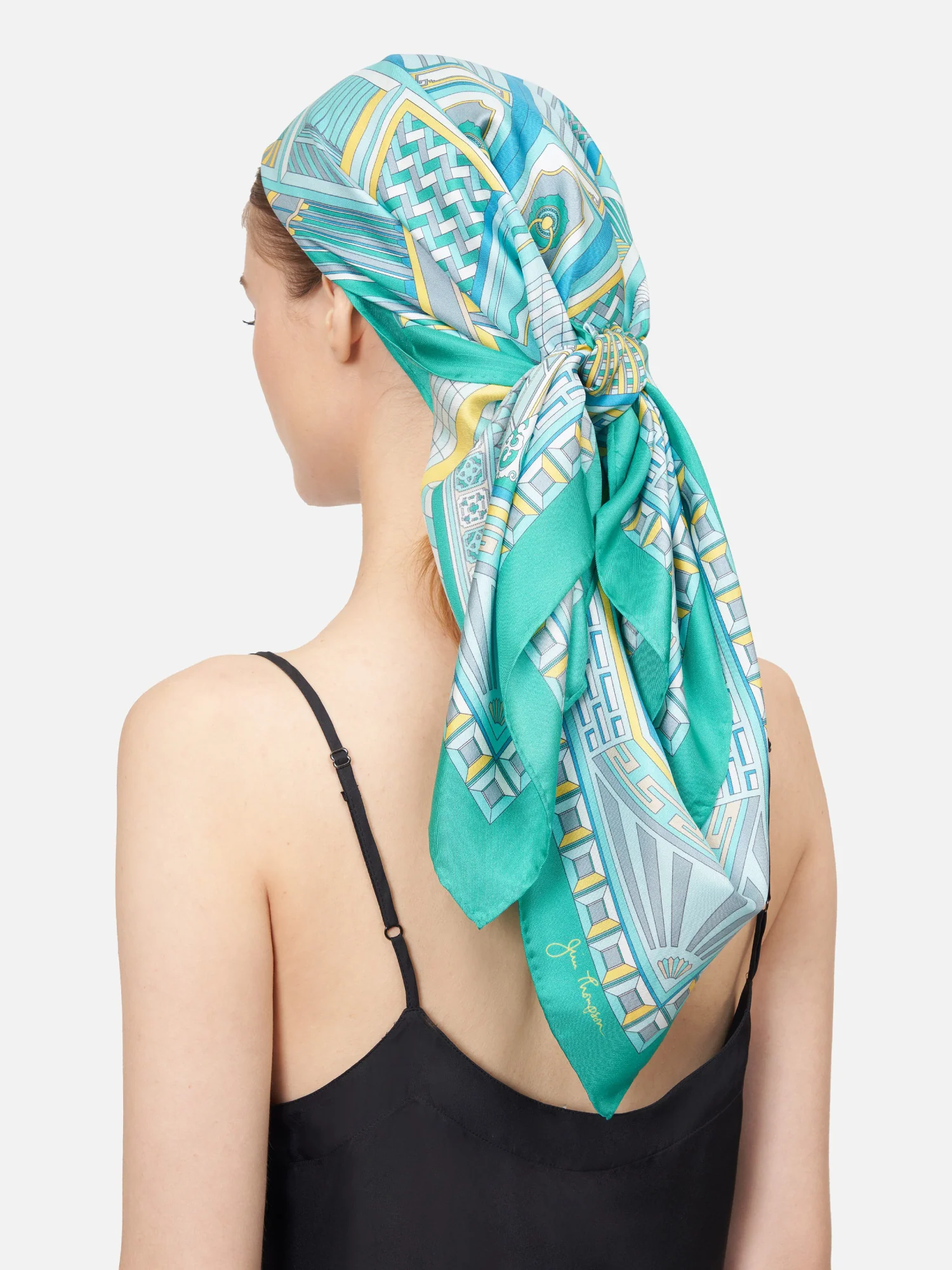 Jim Thompson House Silk Twill Scarf - Image 3