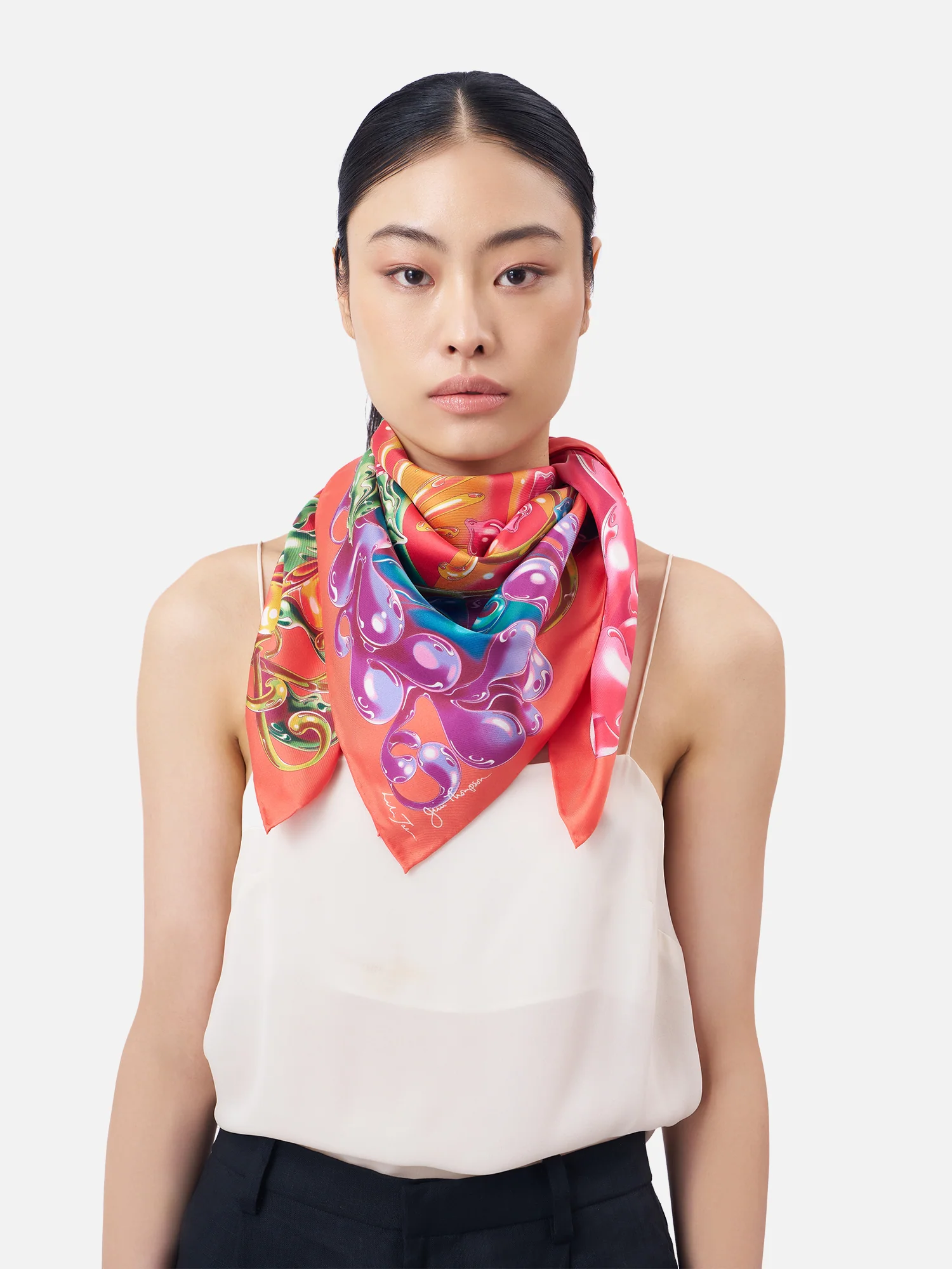 Jolly Silk Scarf - Image 3
