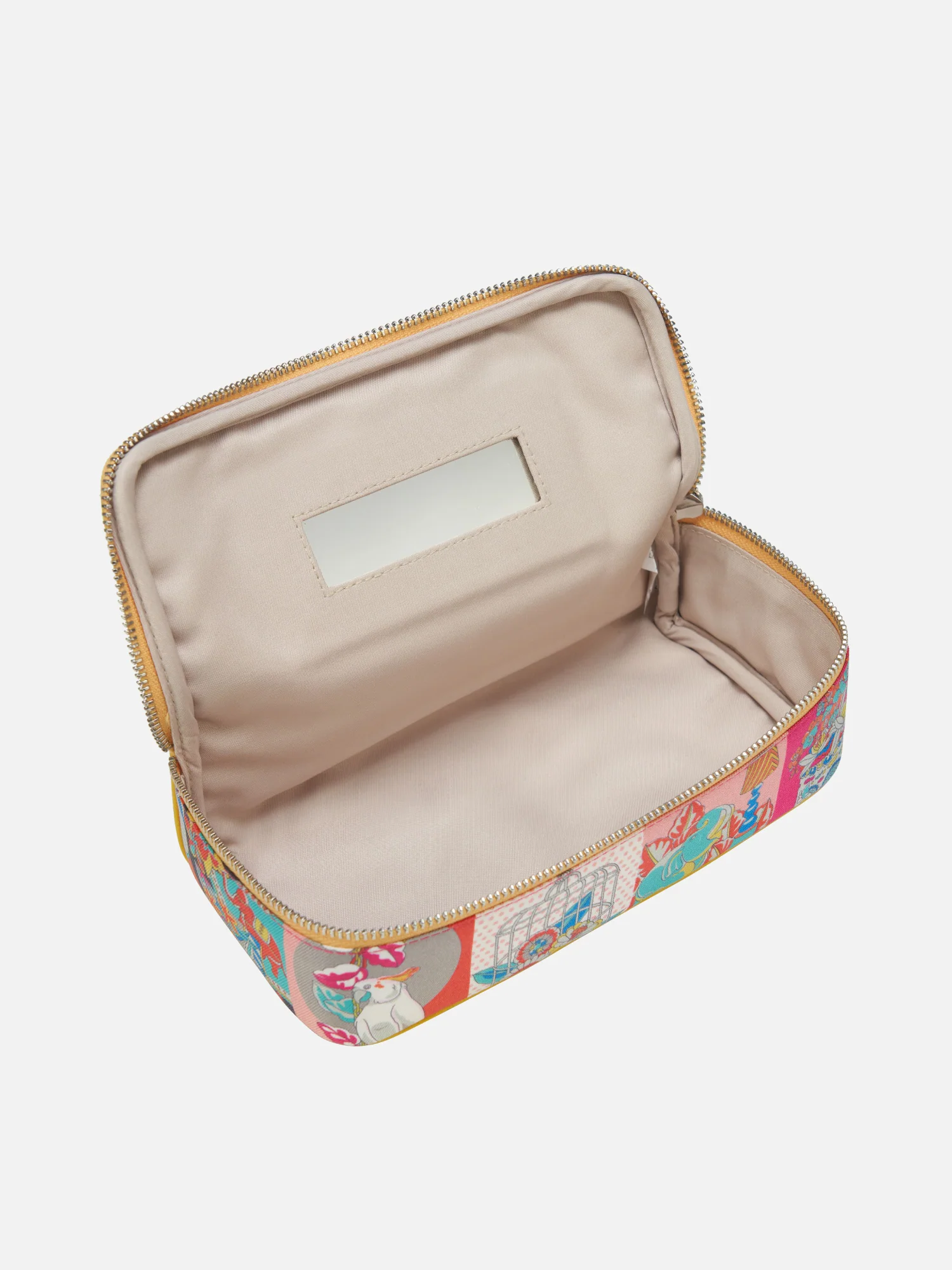 JT Surawong Silk Rectangle Make Up Case - Image 2