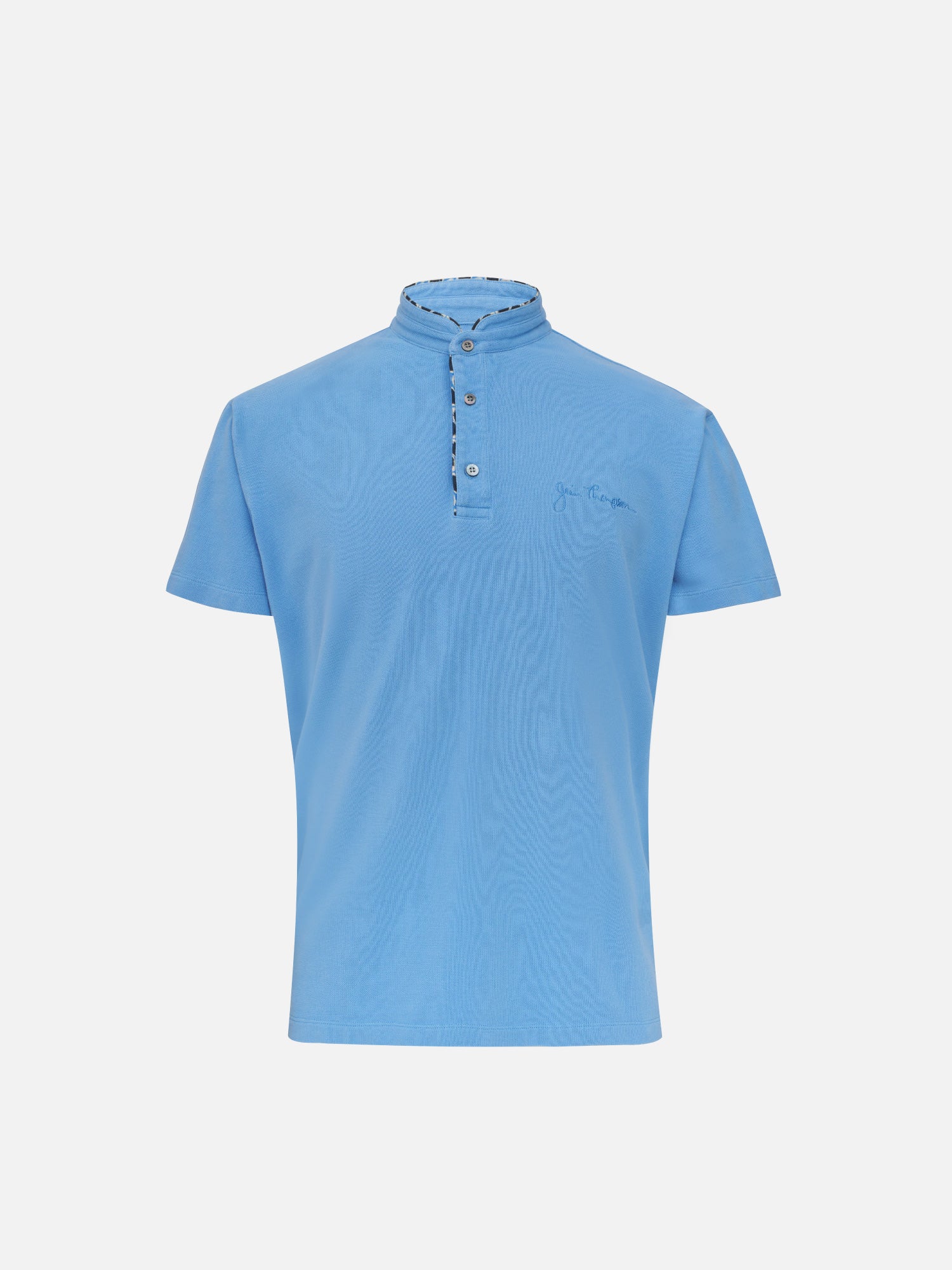 Kaika Mandarin Collar Polo - Image 2