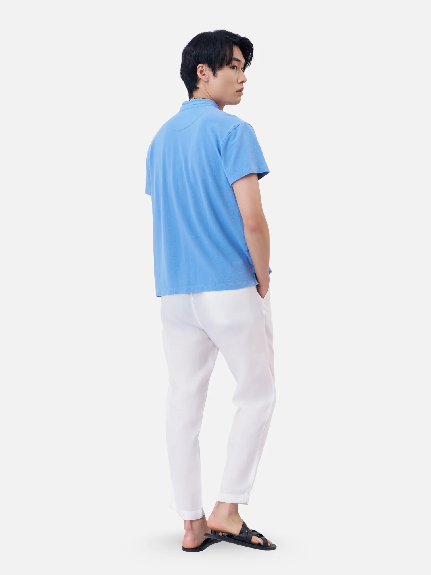 Kaika Mandarin Collar Polo - Image 5