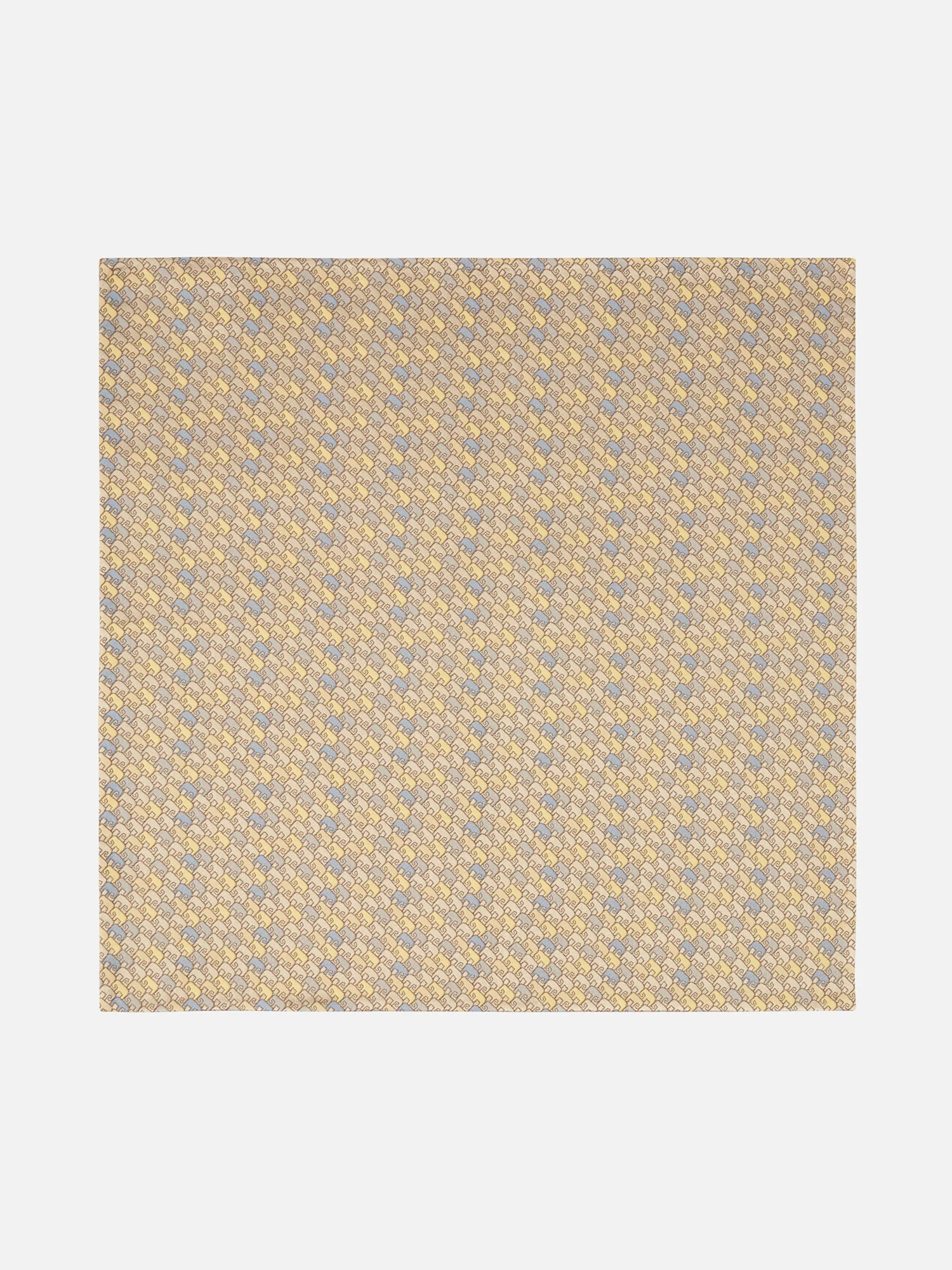 Kluen Silk Jacquard Pocket Square - Image 3