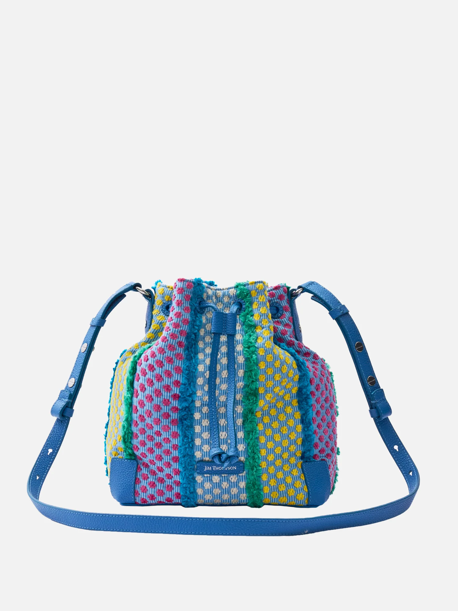 Kradumthong Chenille Bolo Drawstring Bag - Image 6