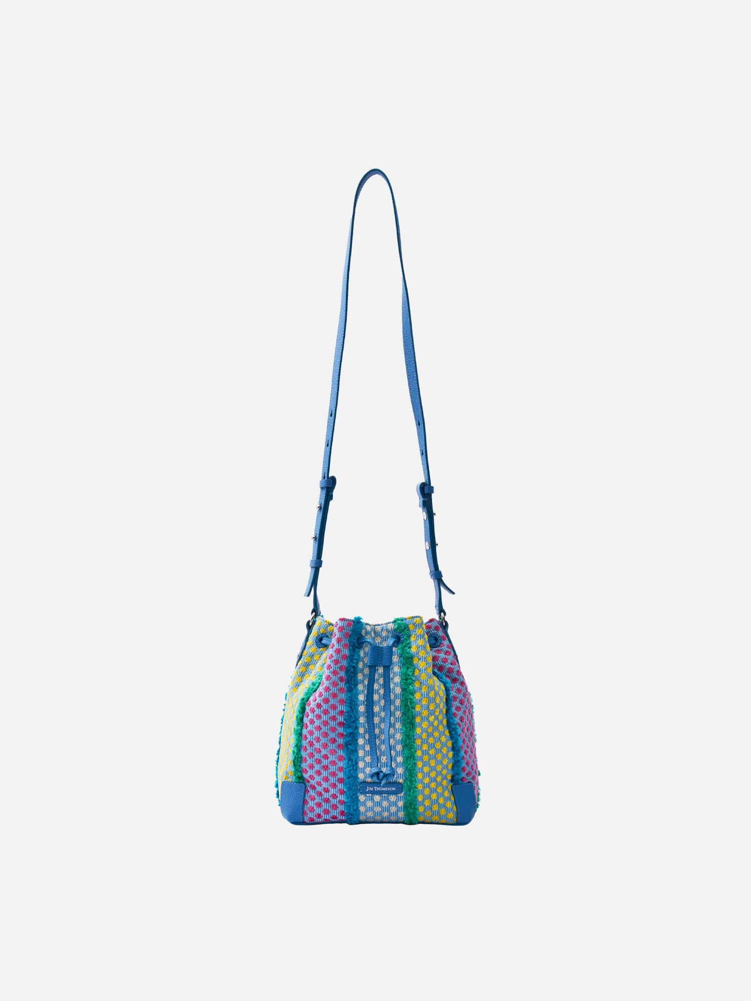 Kradumthong Chenille Bolo Drawstring Bag - Image 7