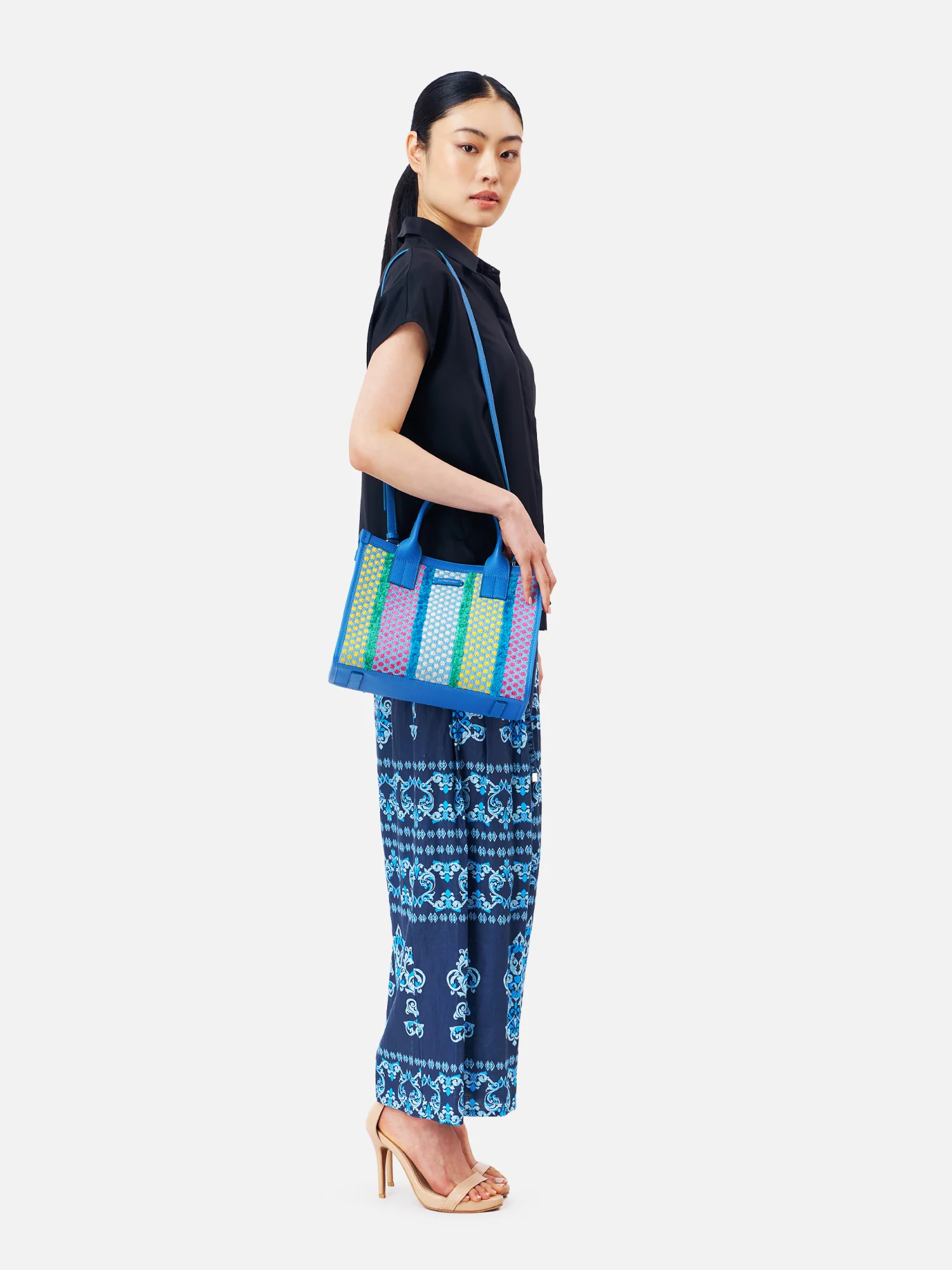 Kradumthong Chenille Mini Phuket Tote - Image 3