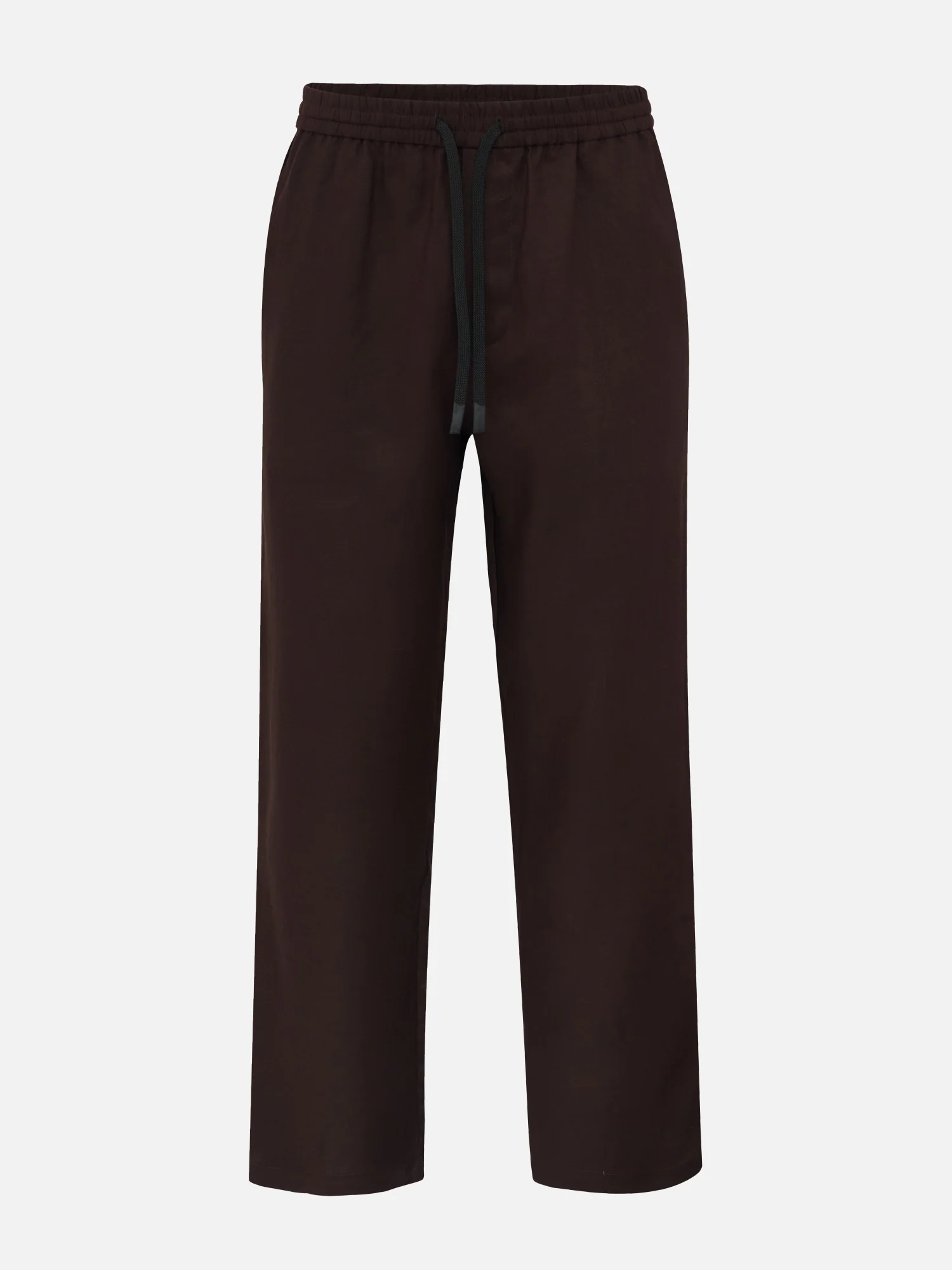 Linen Elastic Waist Trouser - Image 2