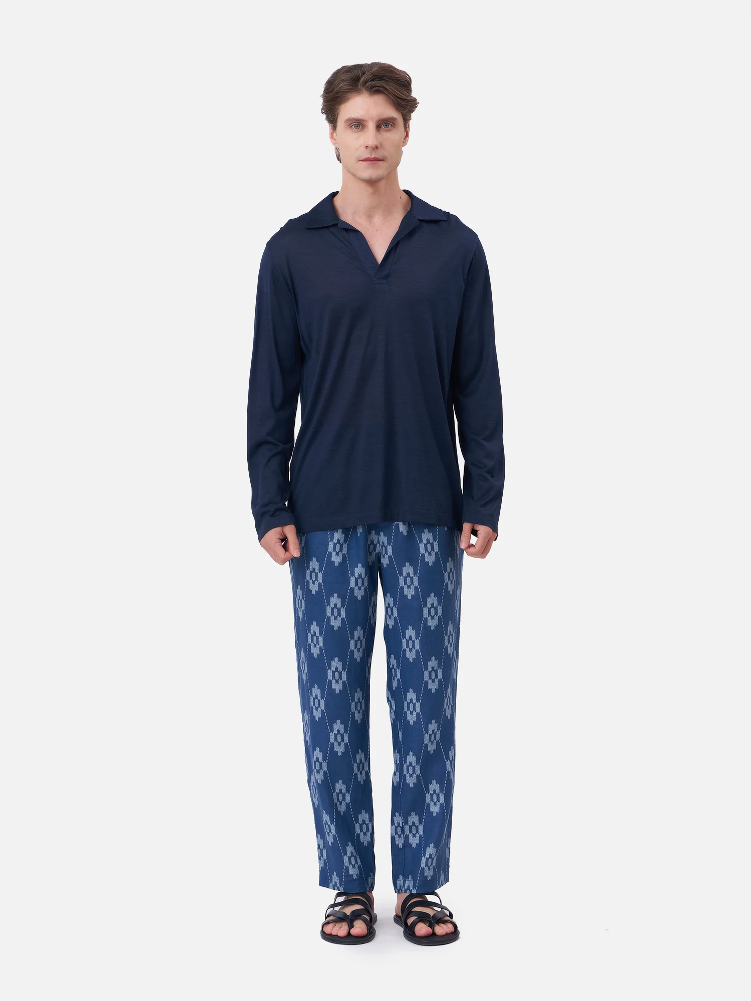 Long Sleeves Polo Shirt - Image 3