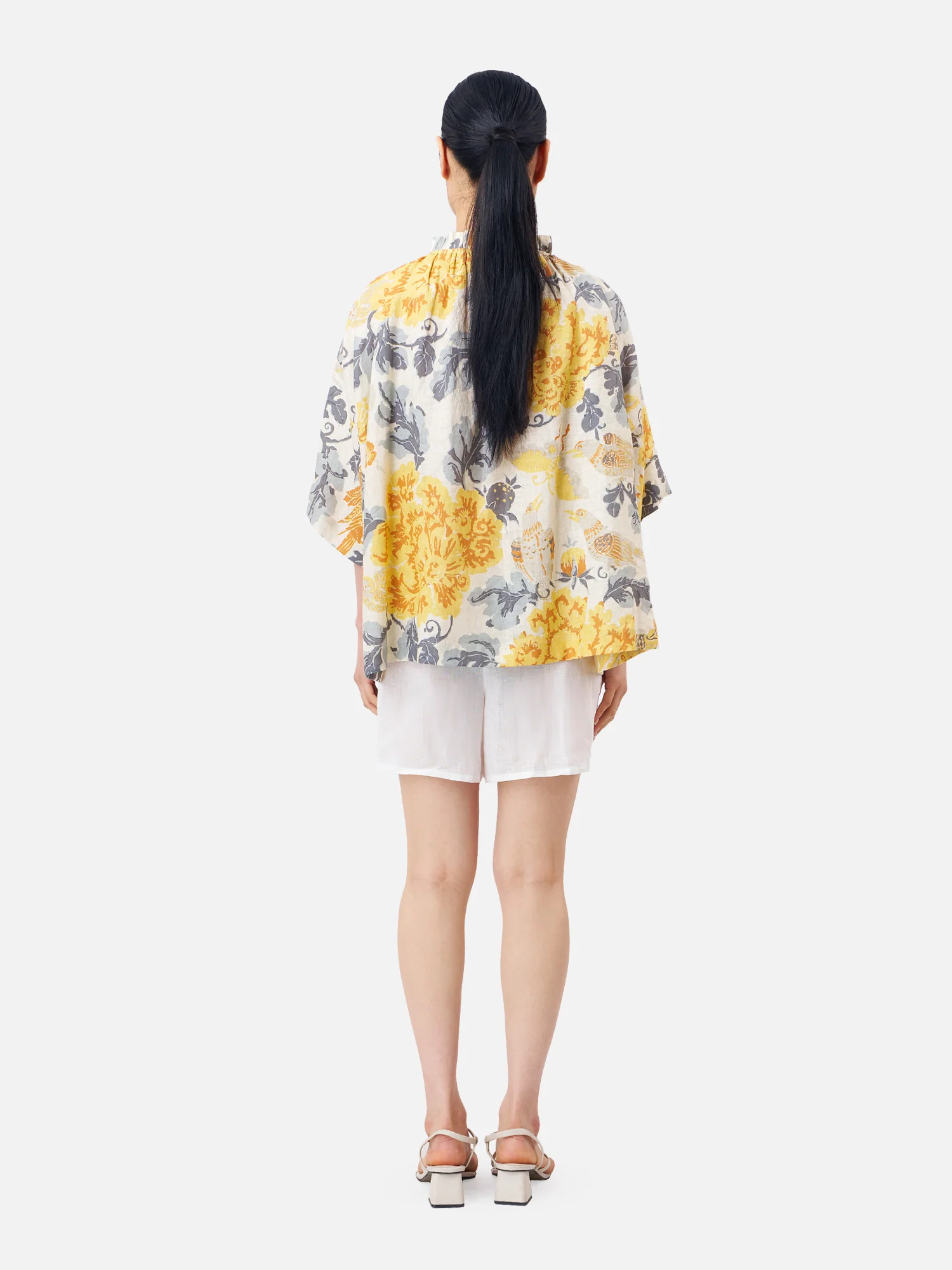 Malee Oversized Boxy Linen Shirt - Image 5