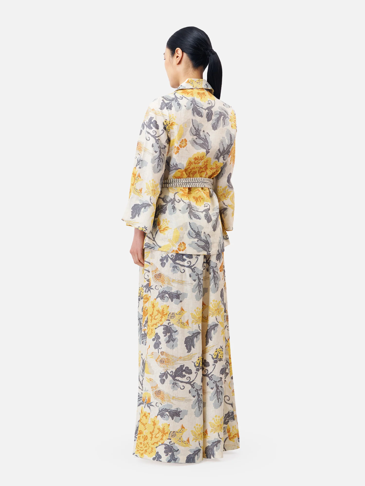 Malee Pleated Wide Leg Trousers - Image 3