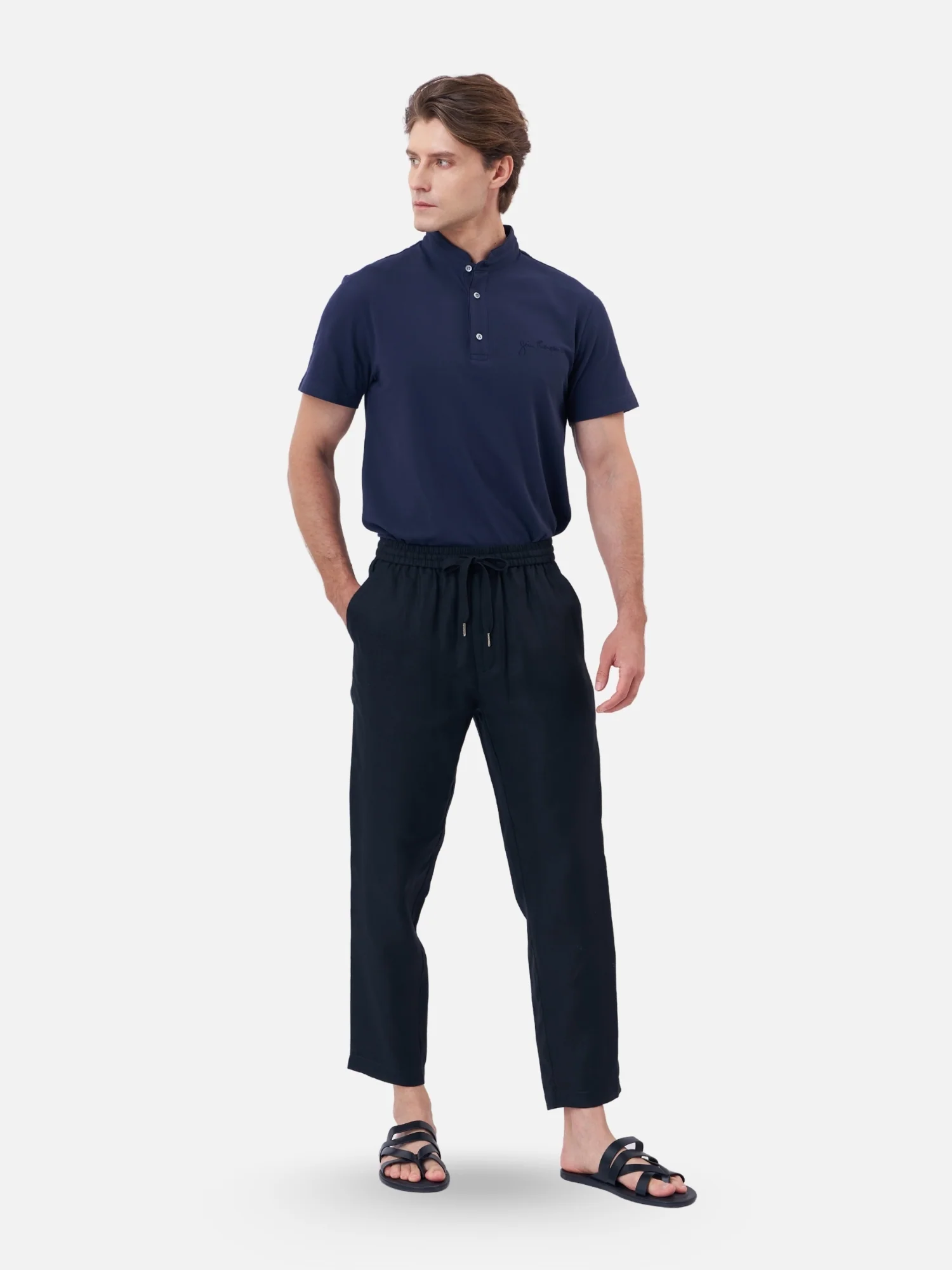 Elastic Waist Trousers - Image 3