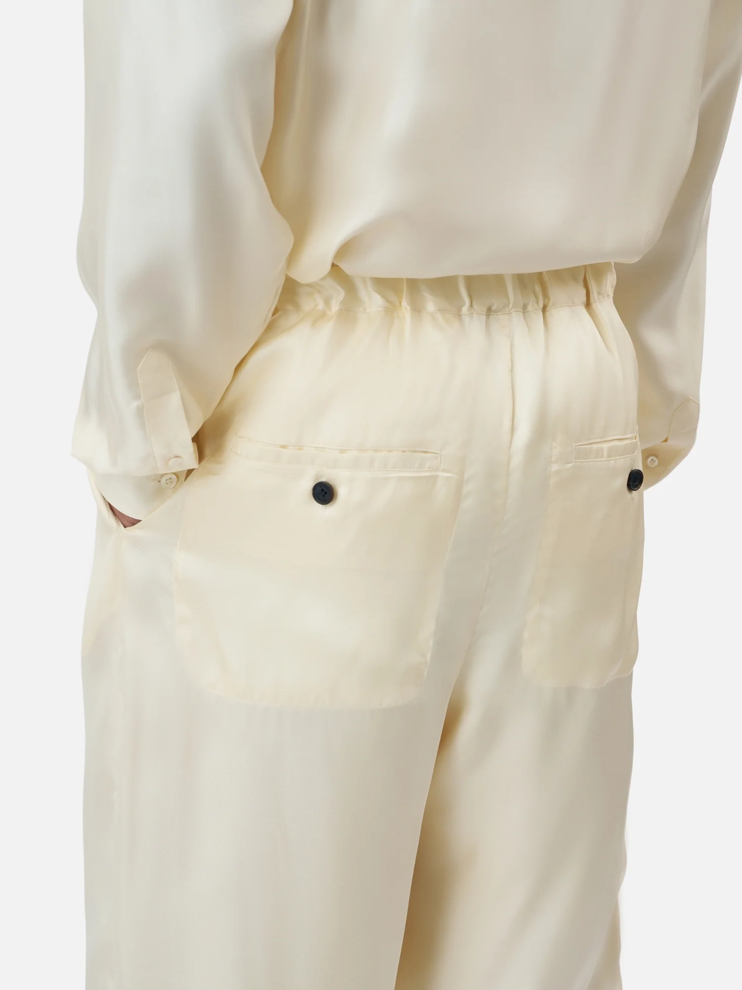 Silk Fisherman Pants - Image 5
