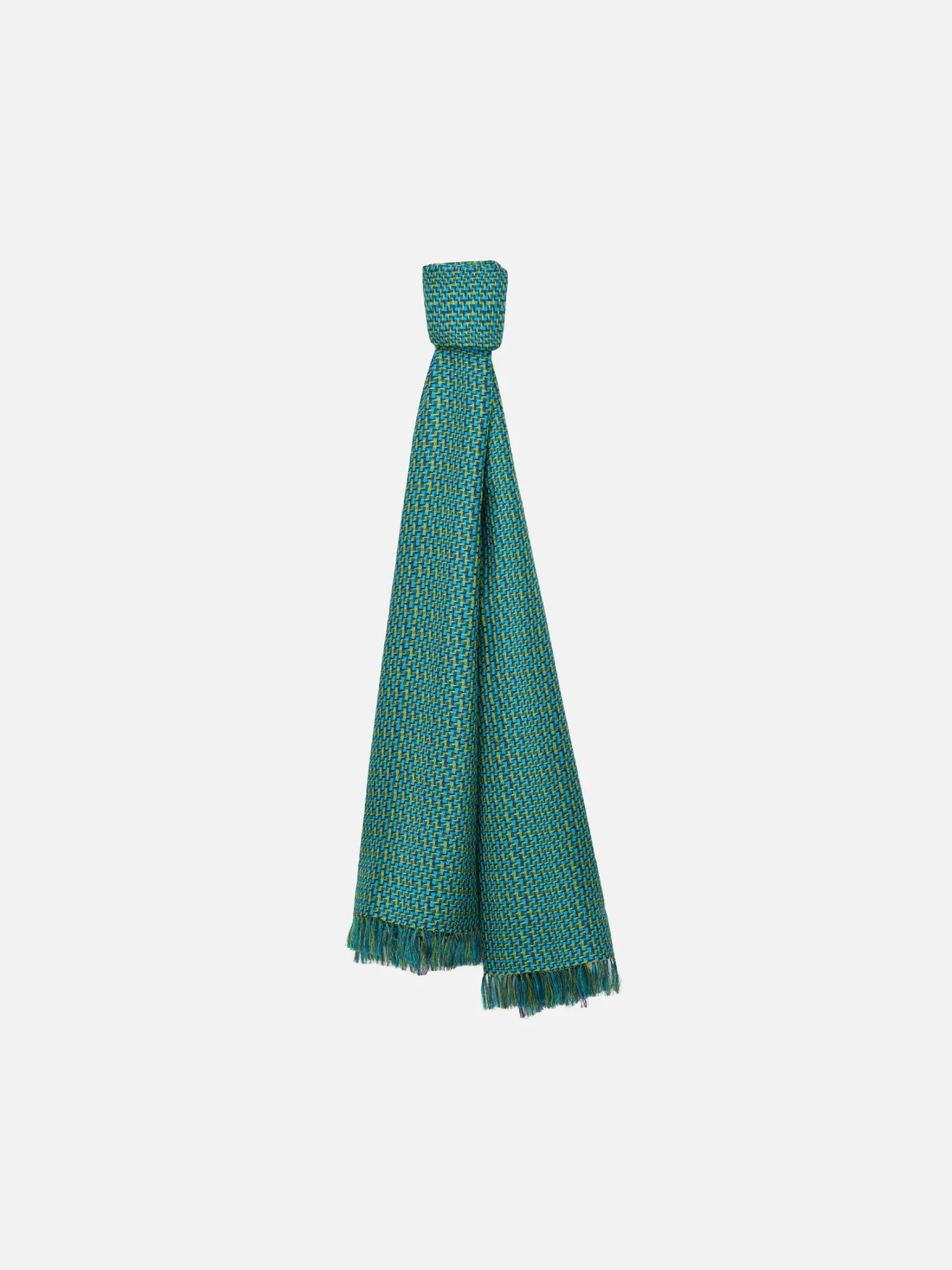 Milky Way Handwoven Silk Scarf - Image 3