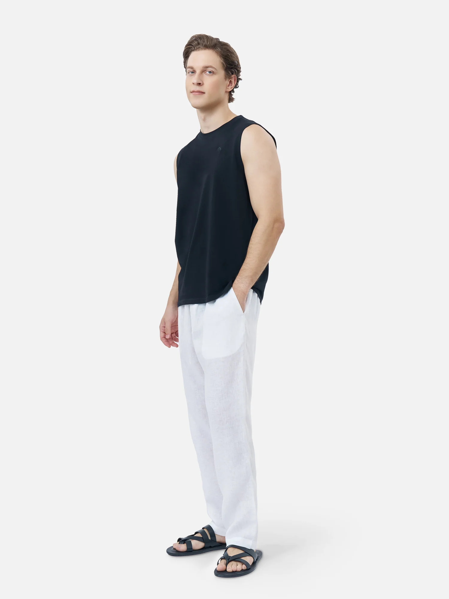 Origami Elephant Sleeveless Tee - Image 2