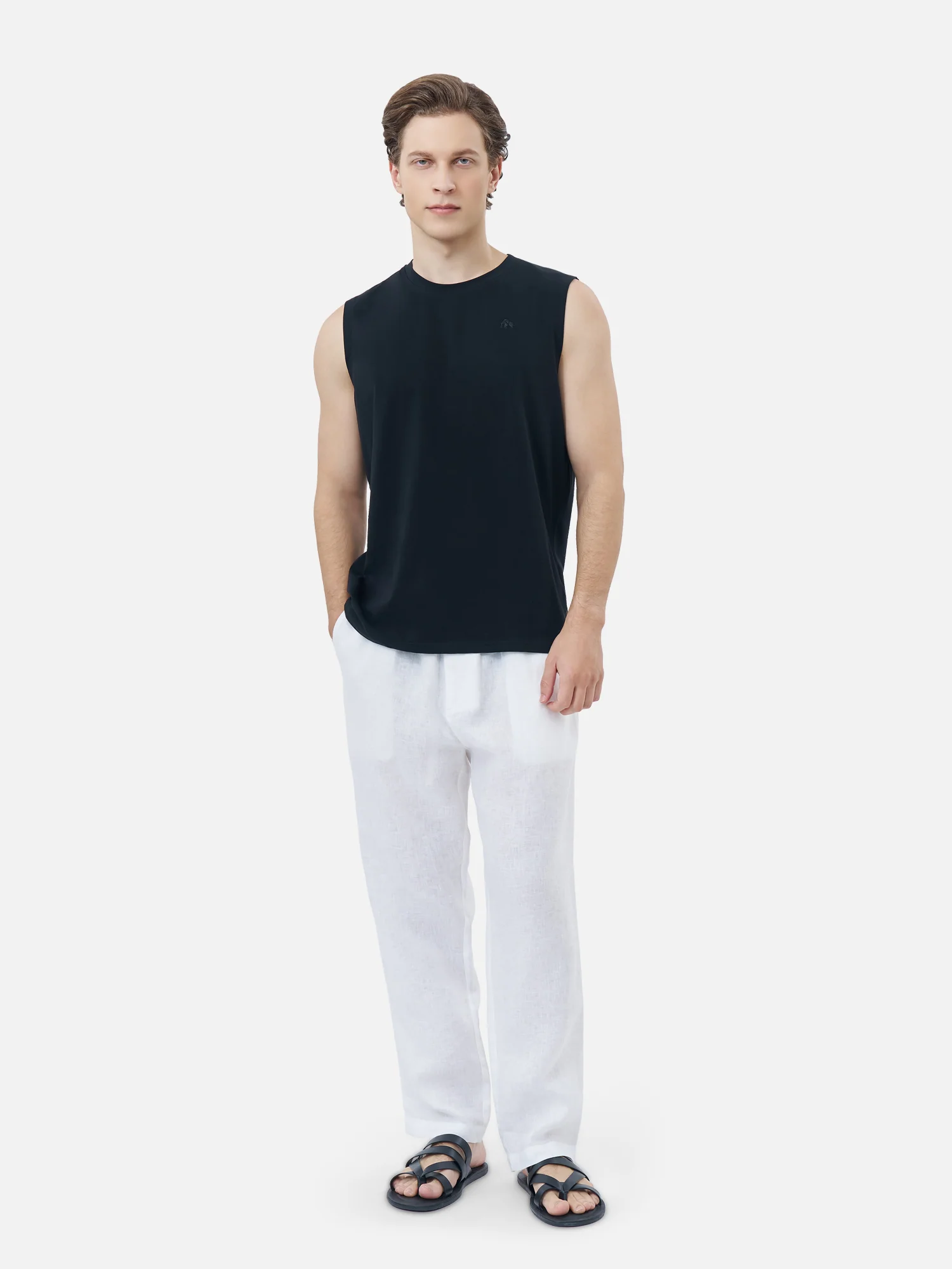 Origami Elephant Sleeveless Tee - Image 3