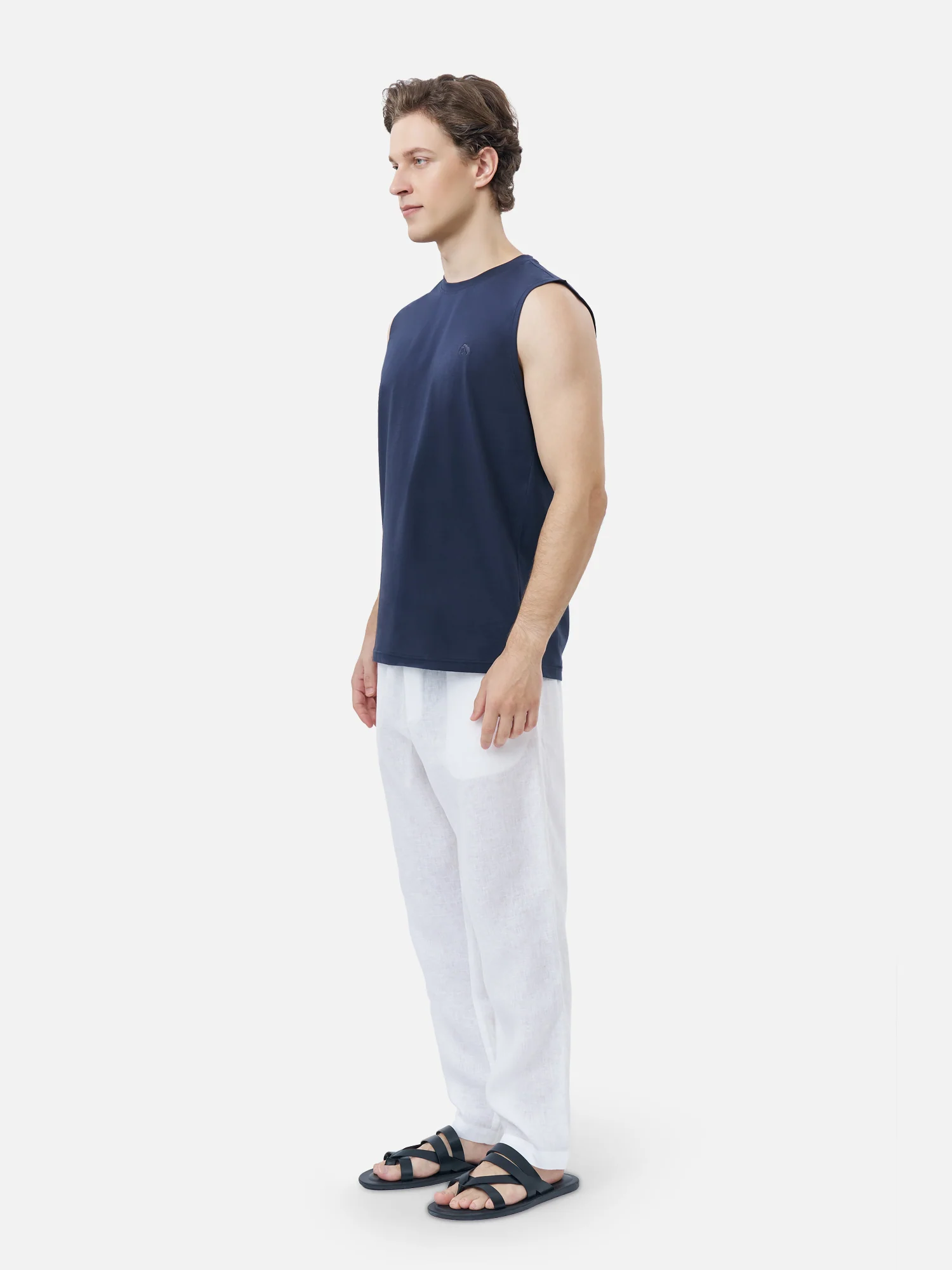 Origami Elephant Sleeveless Tee - Image 3