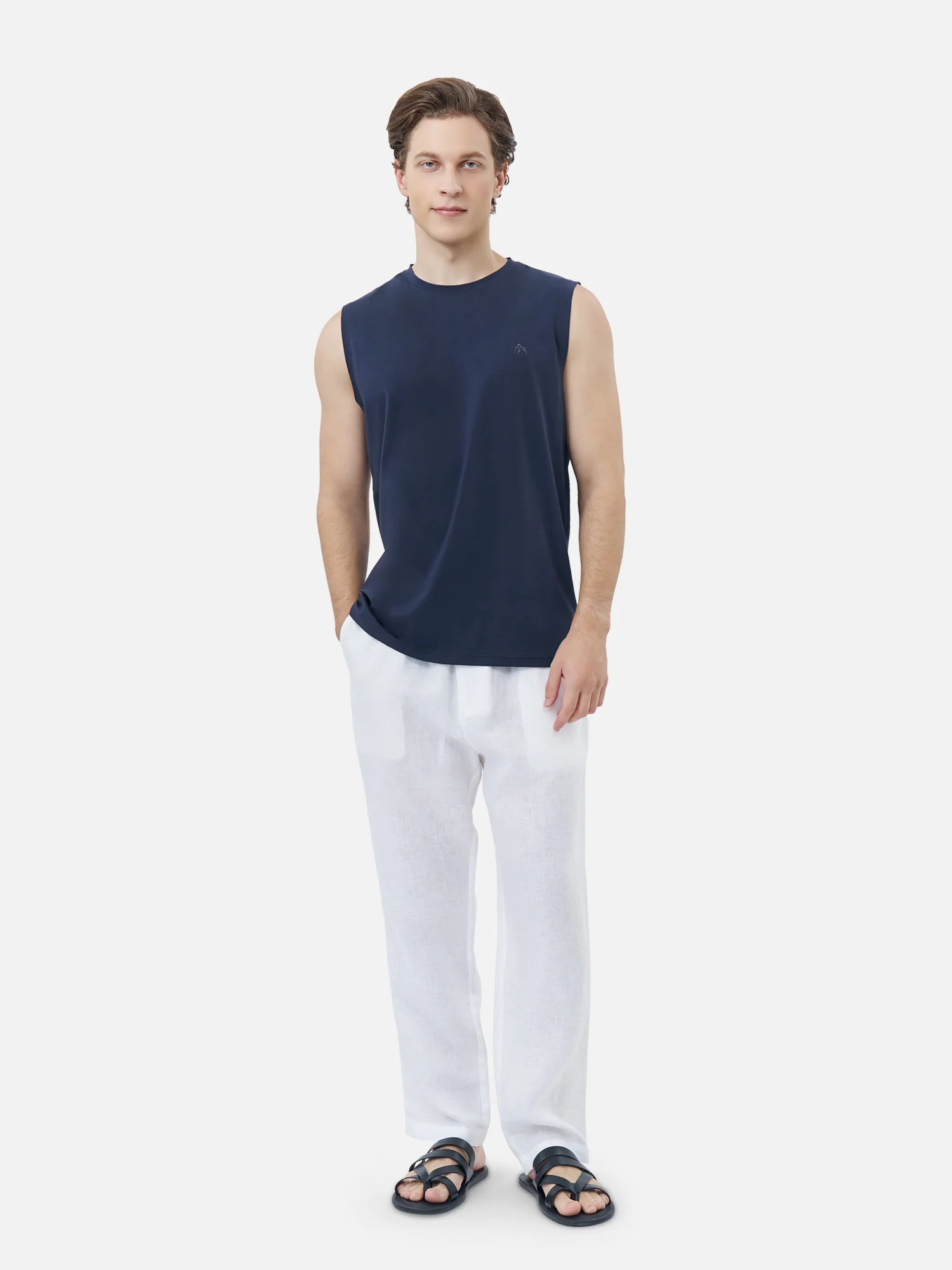 Origami Elephant Sleeveless Tee - Image 5