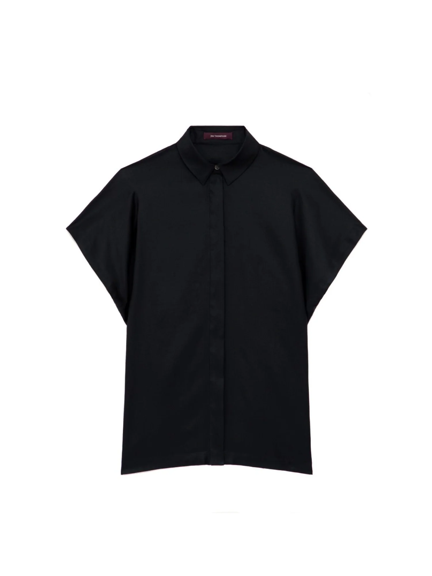 Oversized Boxy Silk Shirt - Image 4