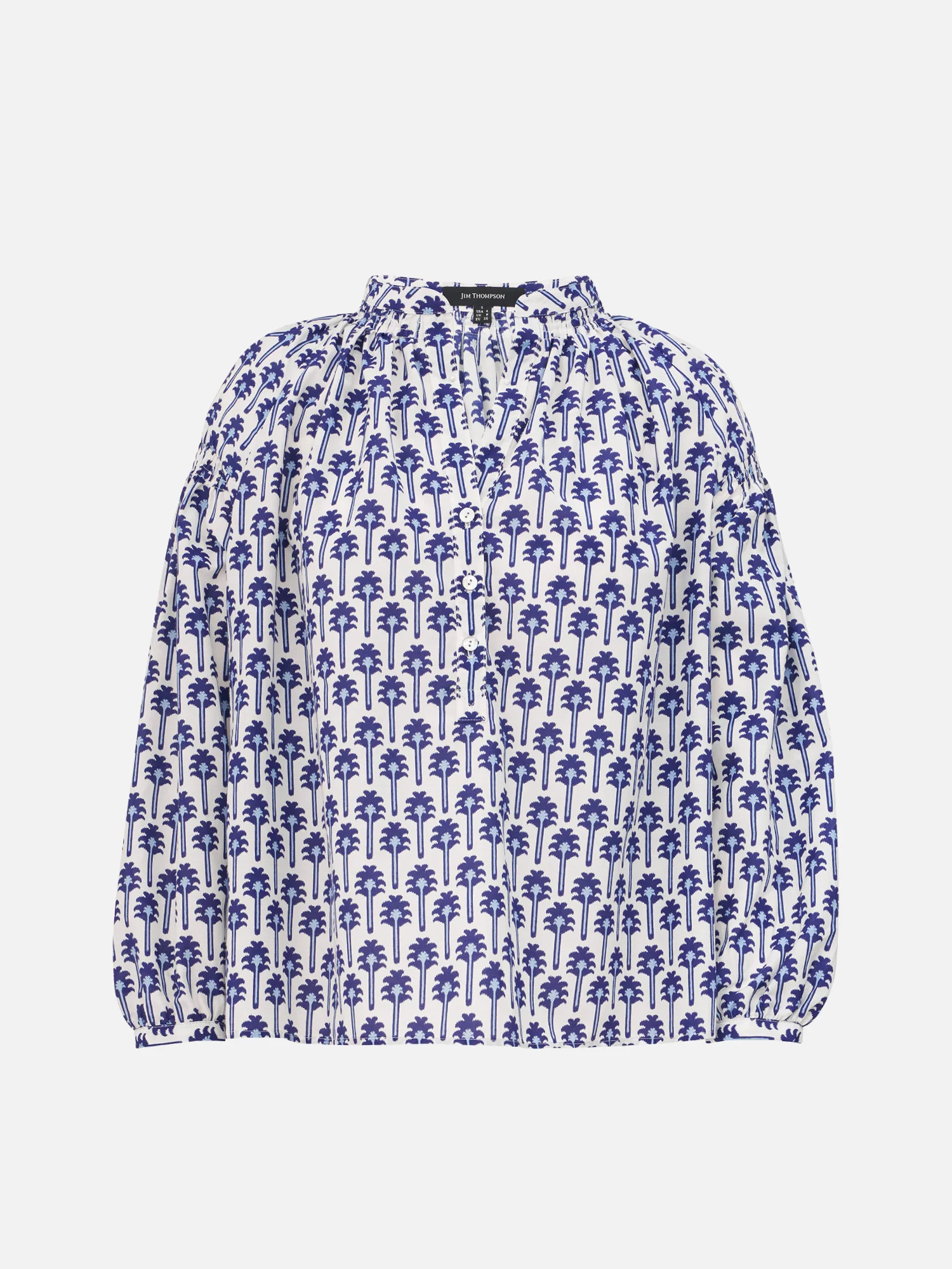 Gather Neck Blouse - Image 2