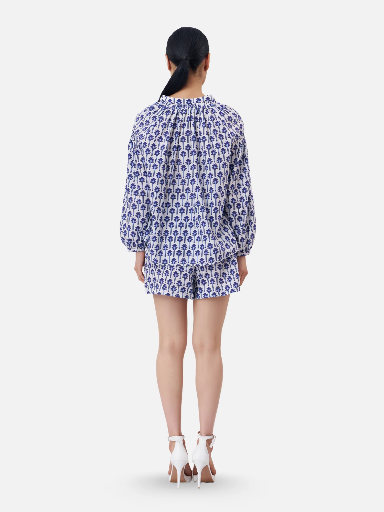 Gather Neck Blouse - Image 7