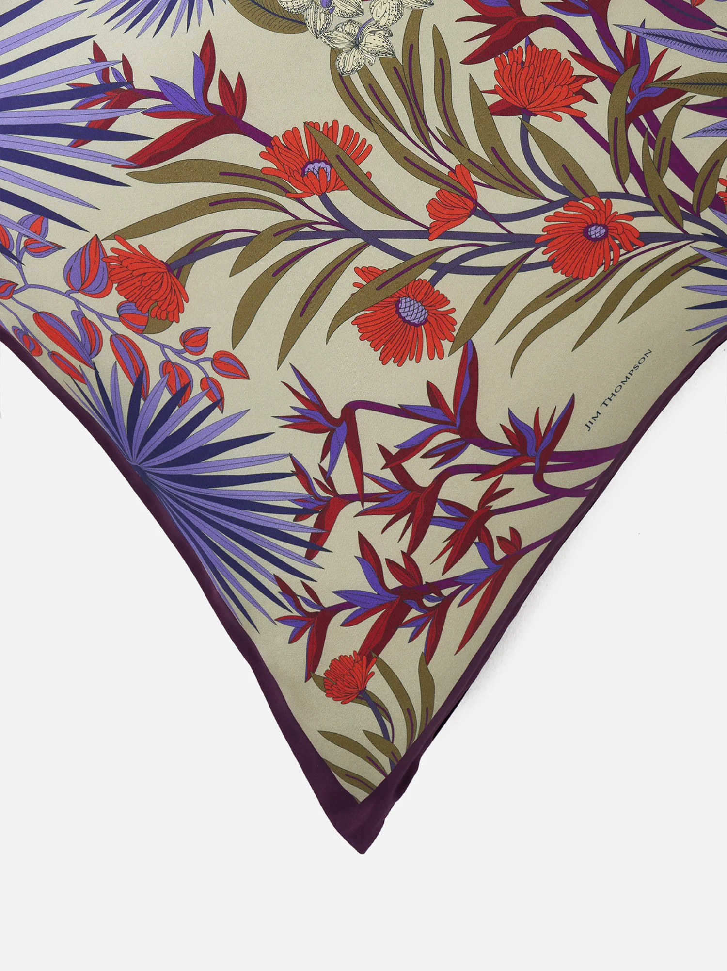 Paradise Silk Cushion Cover 18" - Image 4