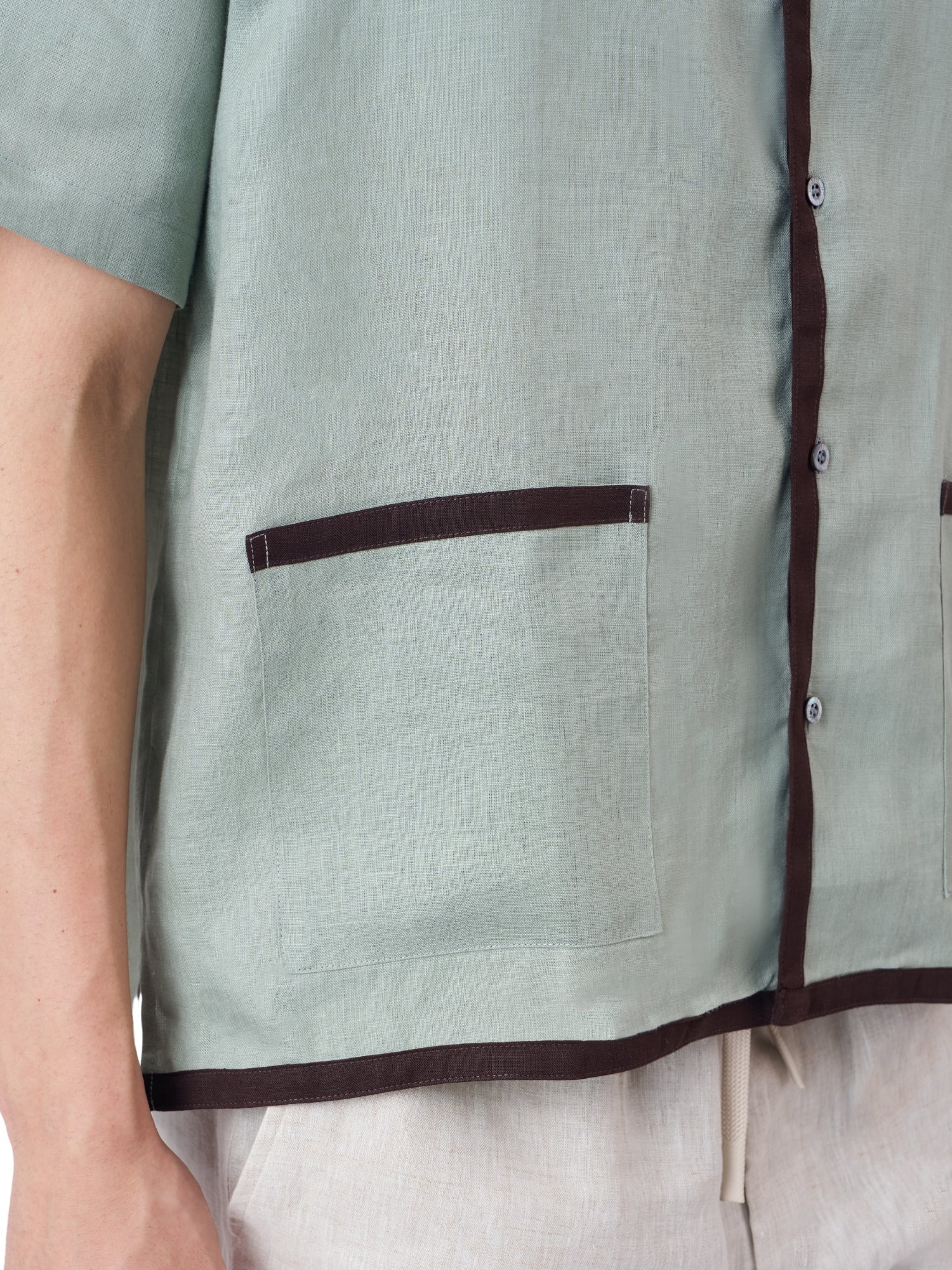 Puttal 2-Pocket Hawaiian Shirt - Image 3