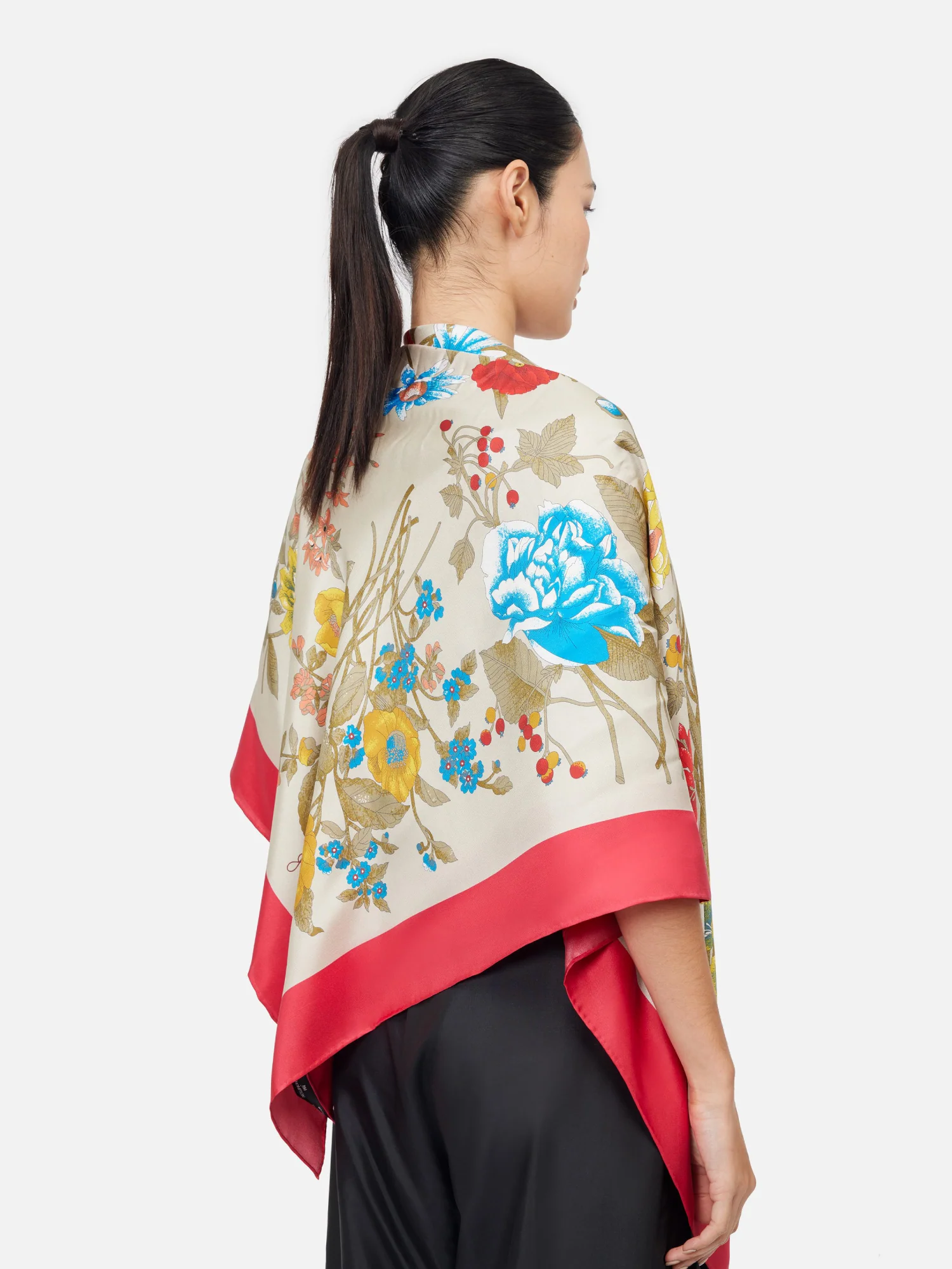 Ratchaphruke Silk Twill Scarf - Image 2
