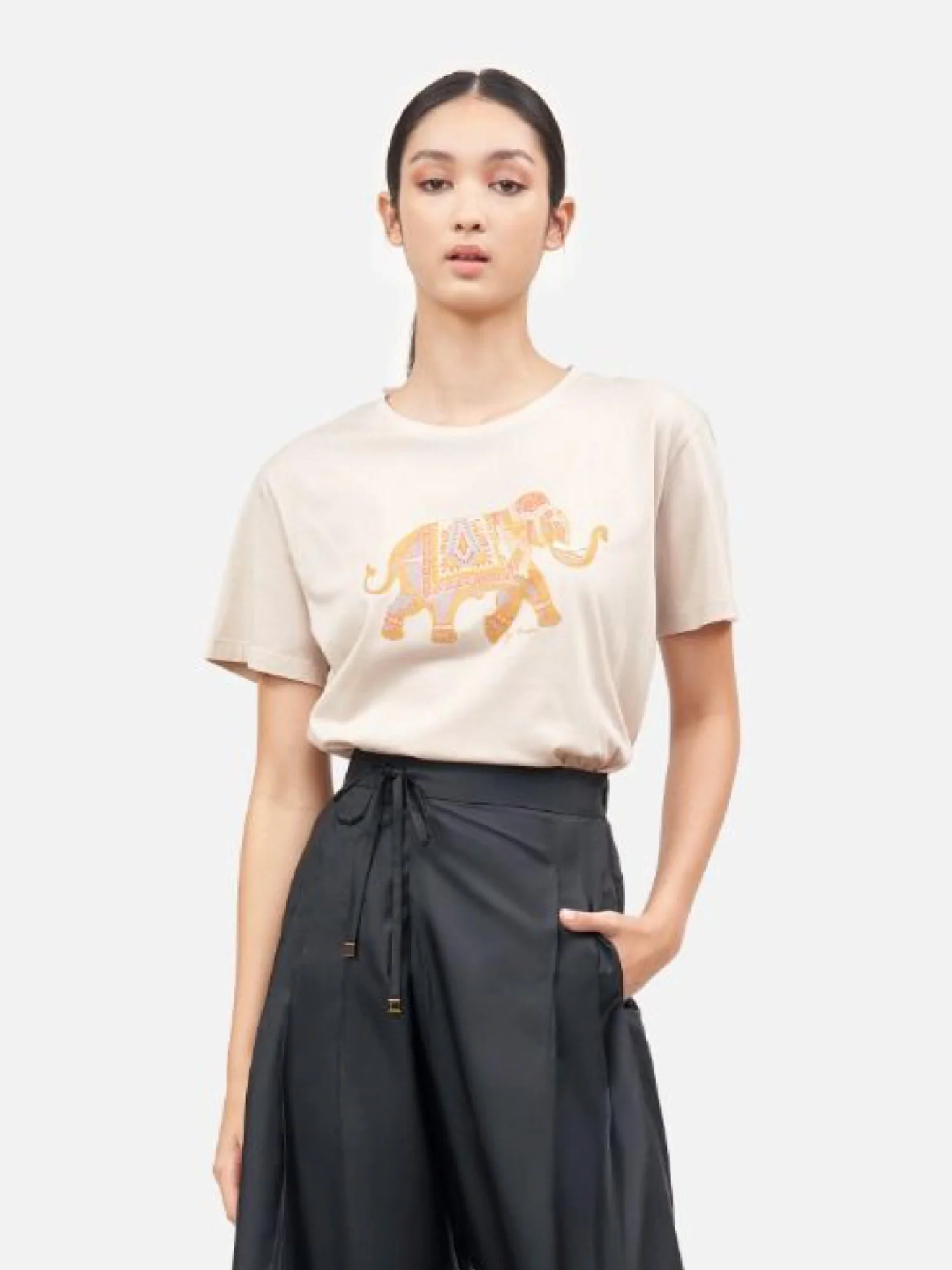 Royal Elephant Cotton T-Shirt - Image 3