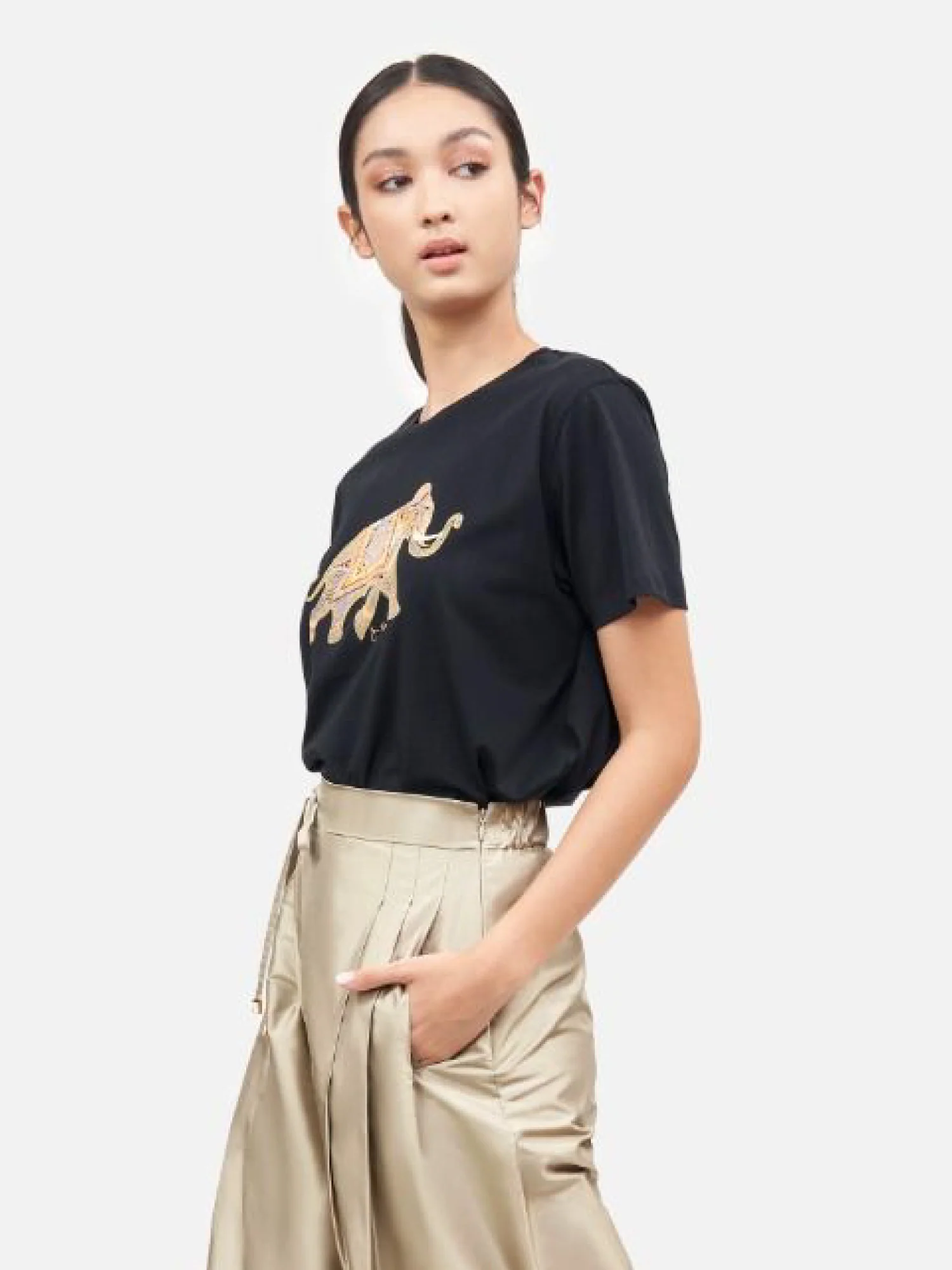 Royal Elephant Cotton T-Shirt - Image 5