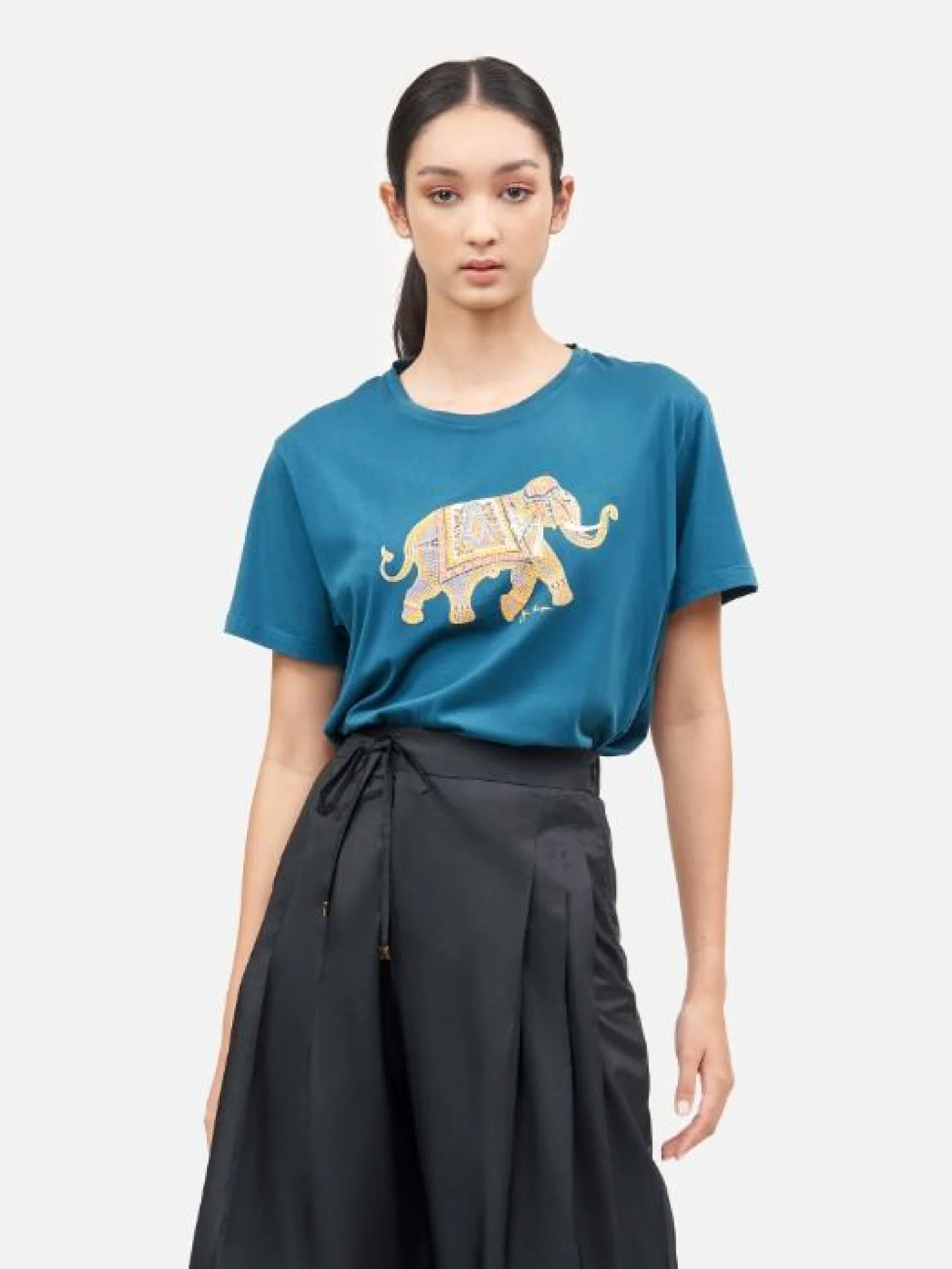 Royal Elephant Cotton T-Shirt - Image 7