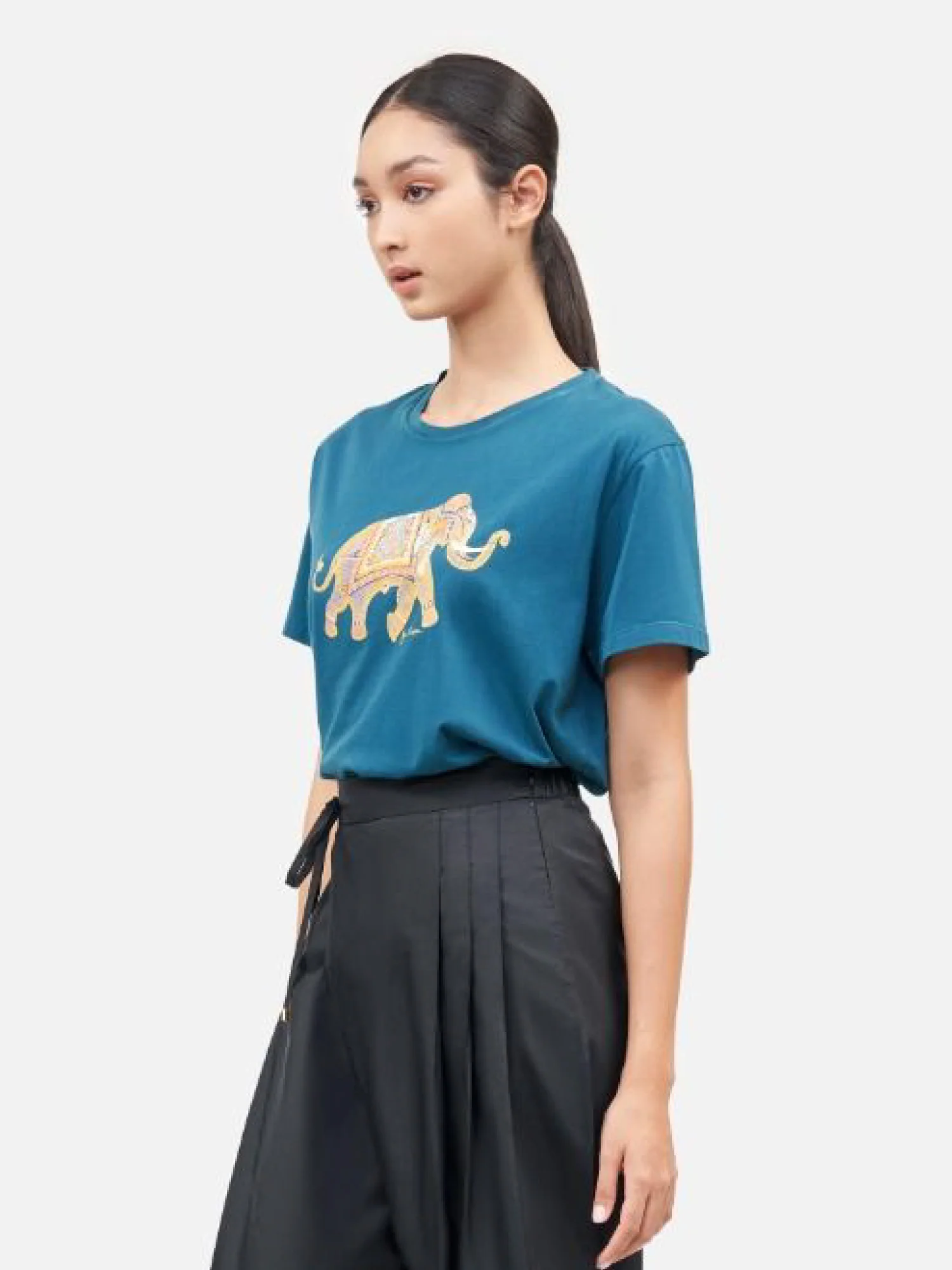 Royal Elephant Cotton T-Shirt - Image 8