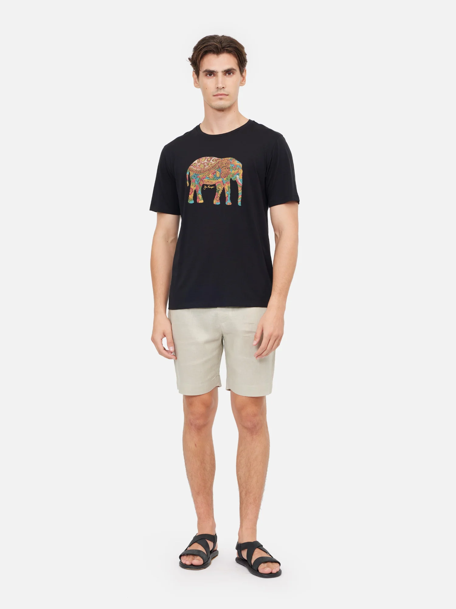 Royal Elephant Pima Cotton T-Shirt - Image 4