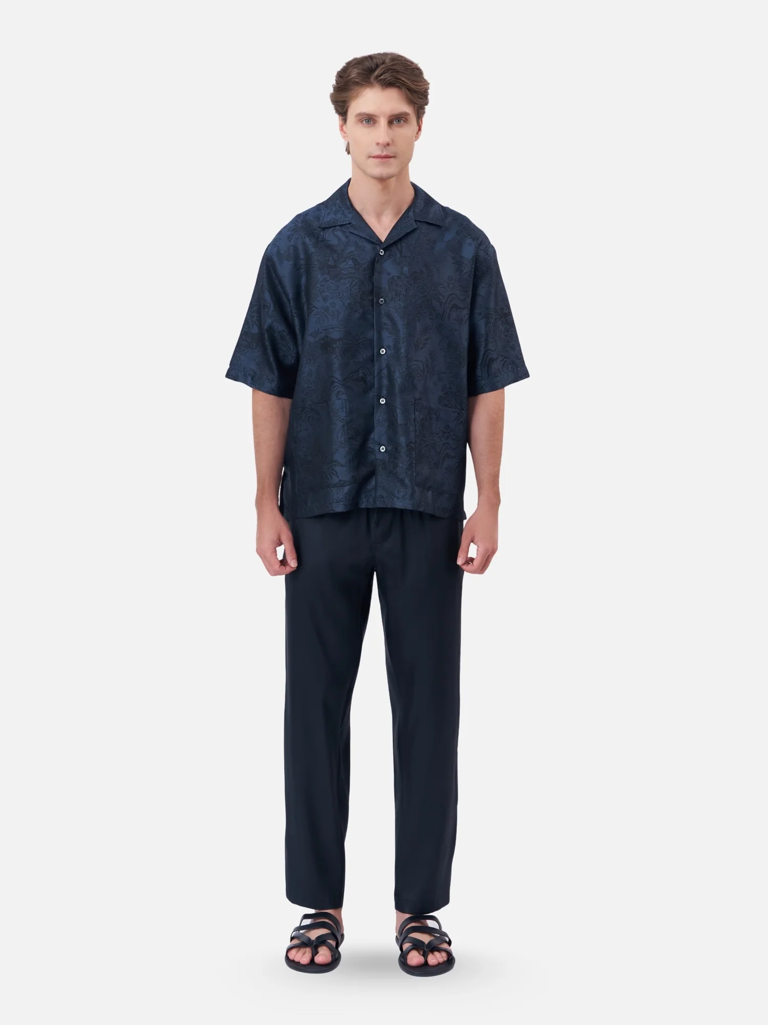 Sakuna Hawaiian Pocket Shirt - Image 3