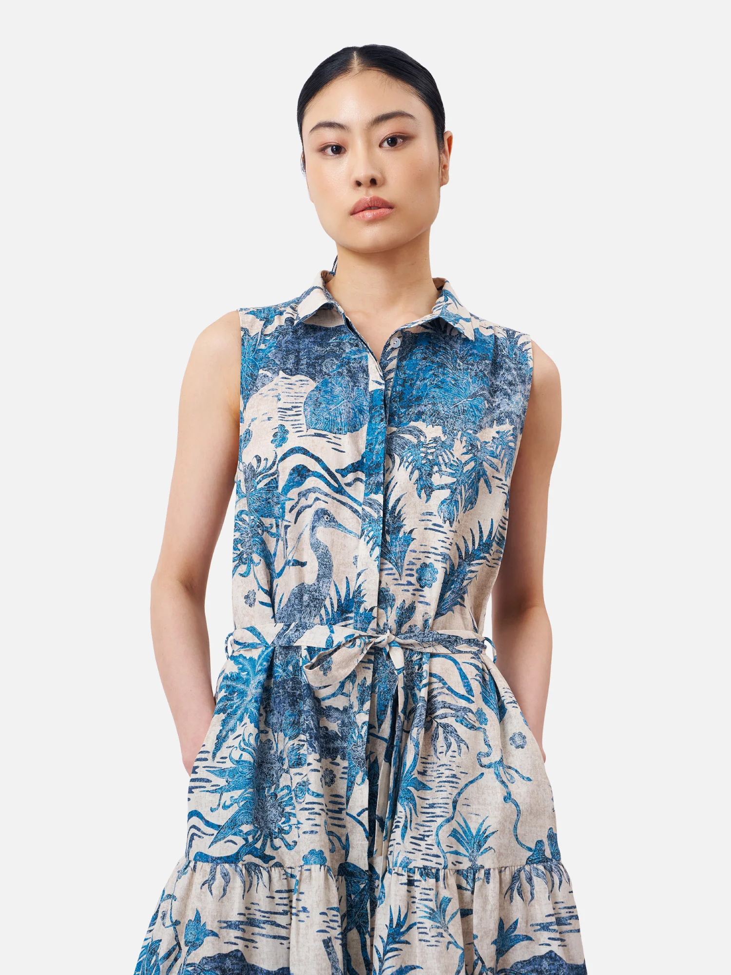 Sakuna Sleeveless Midi Dress - Image 3