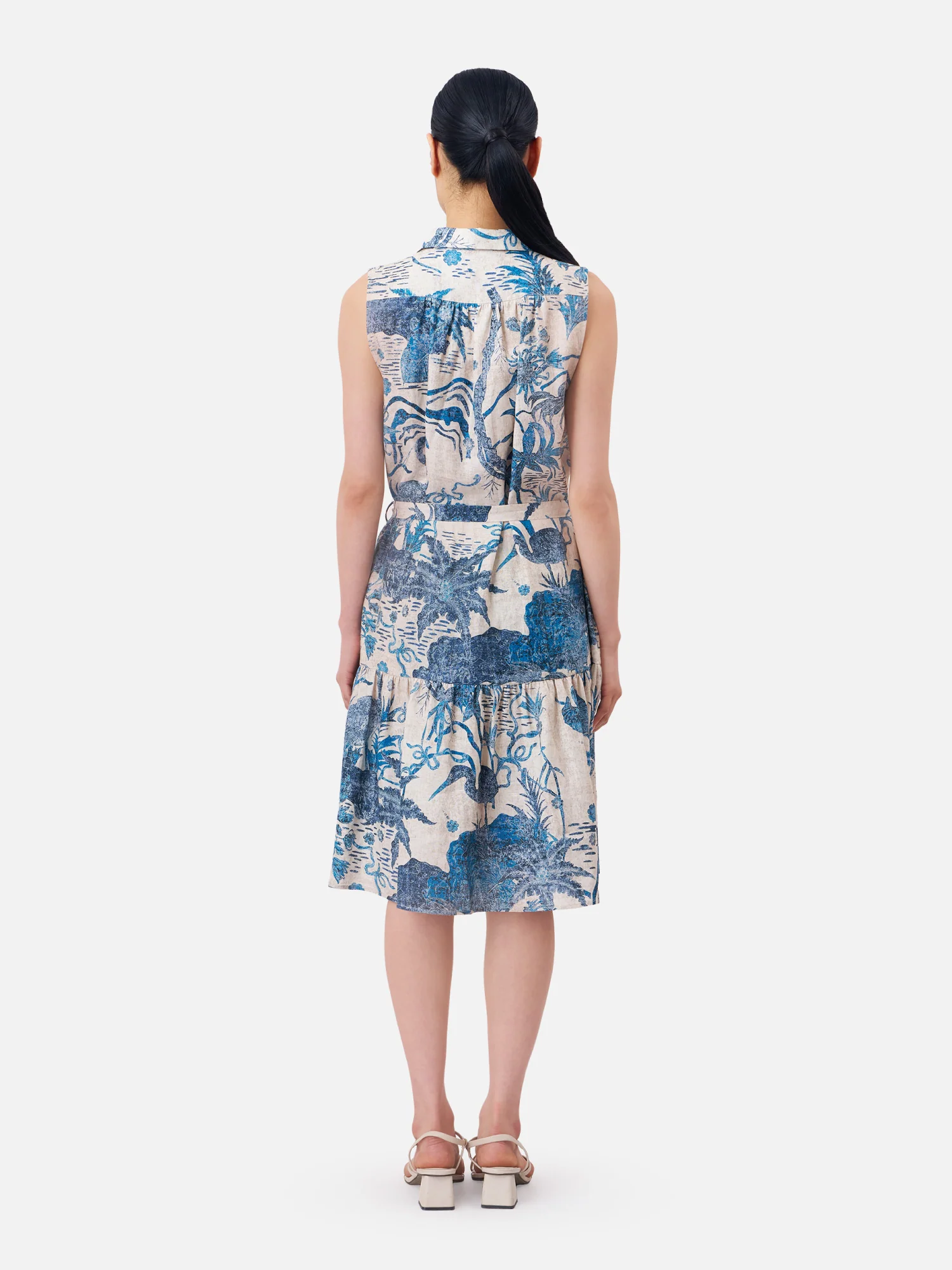 Sakuna Sleeveless Midi Dress - Image 4