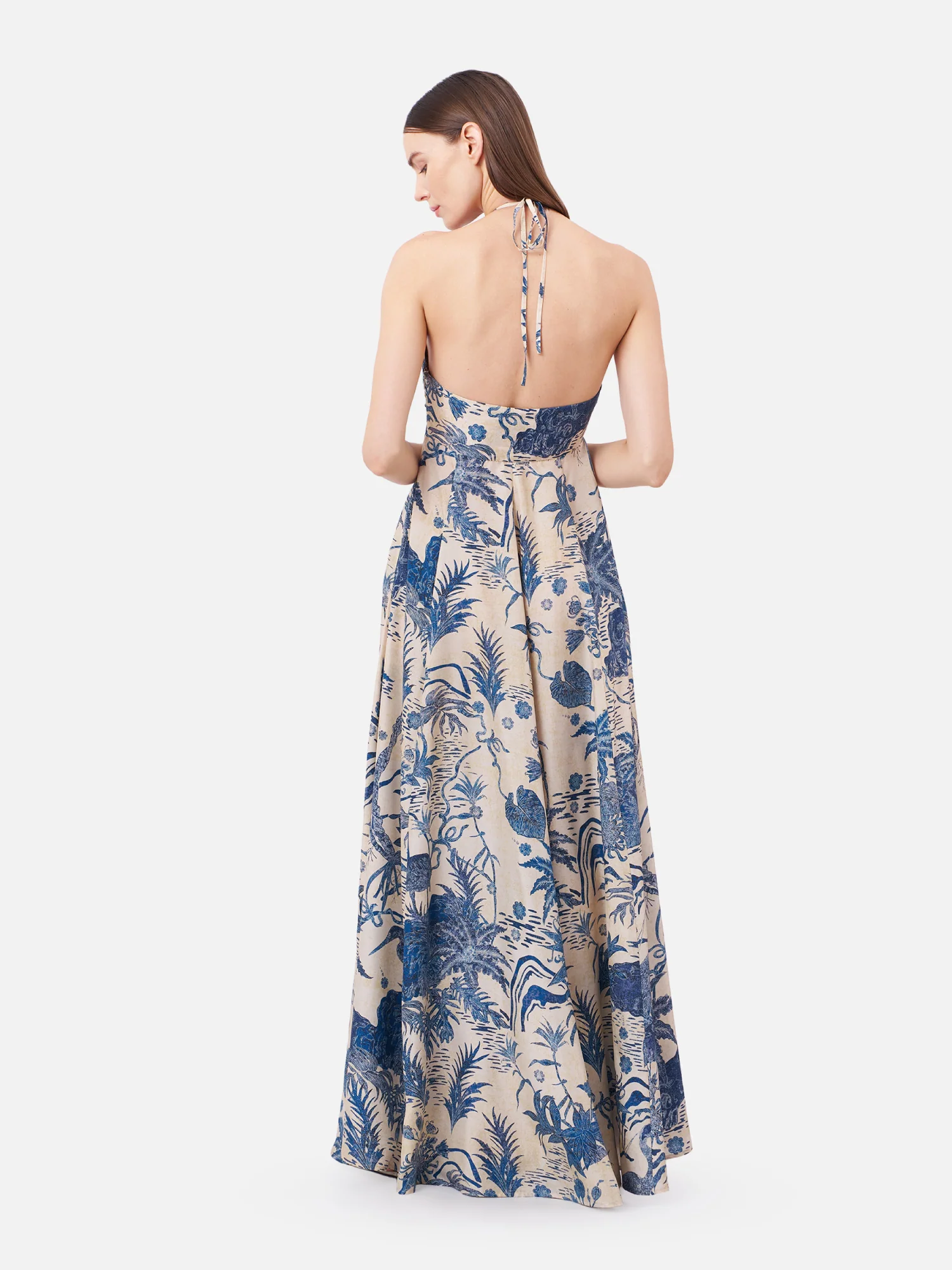 Sakuna Tied Strapless Maxi Dress - Image 3
