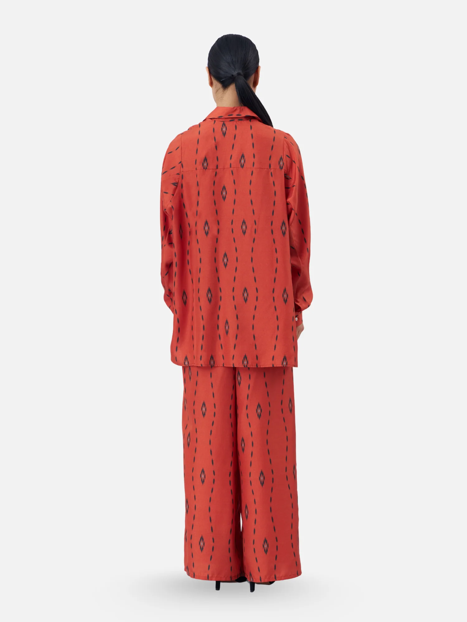 San Sai Oversized Button Down Shirt - Image 5