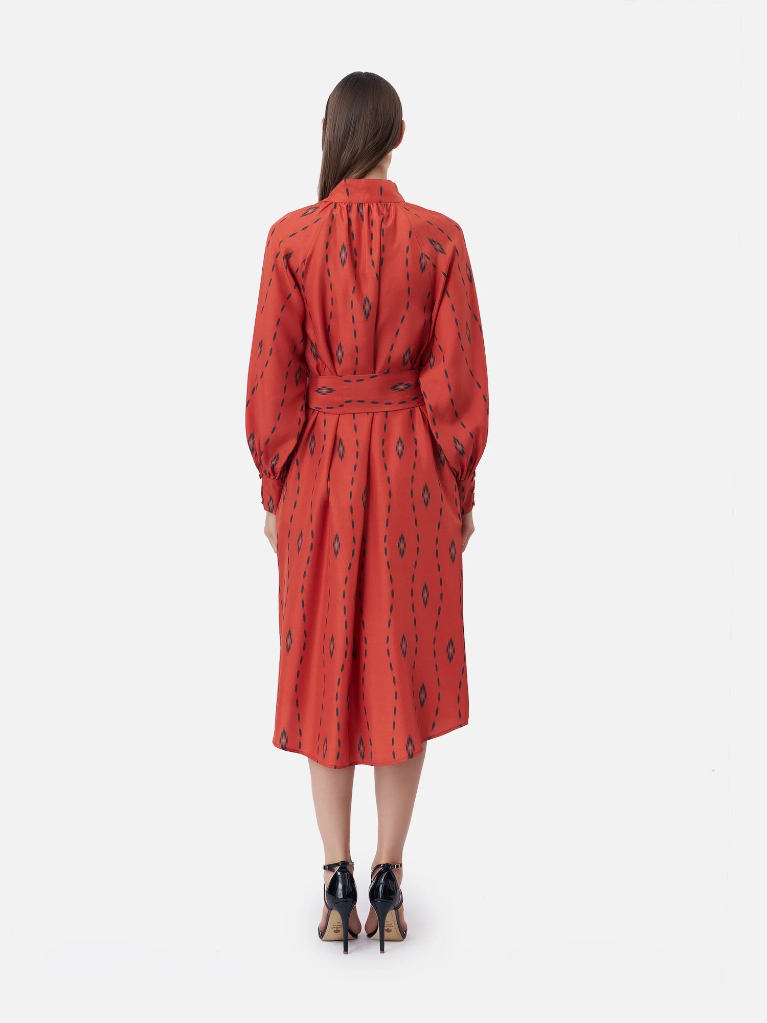 San Sai Silk Maxi Dress - Image 4