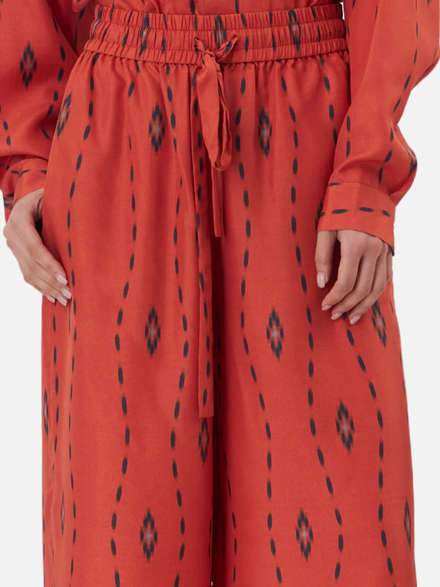 San Sai Silk Palazzo Pants - Image 5