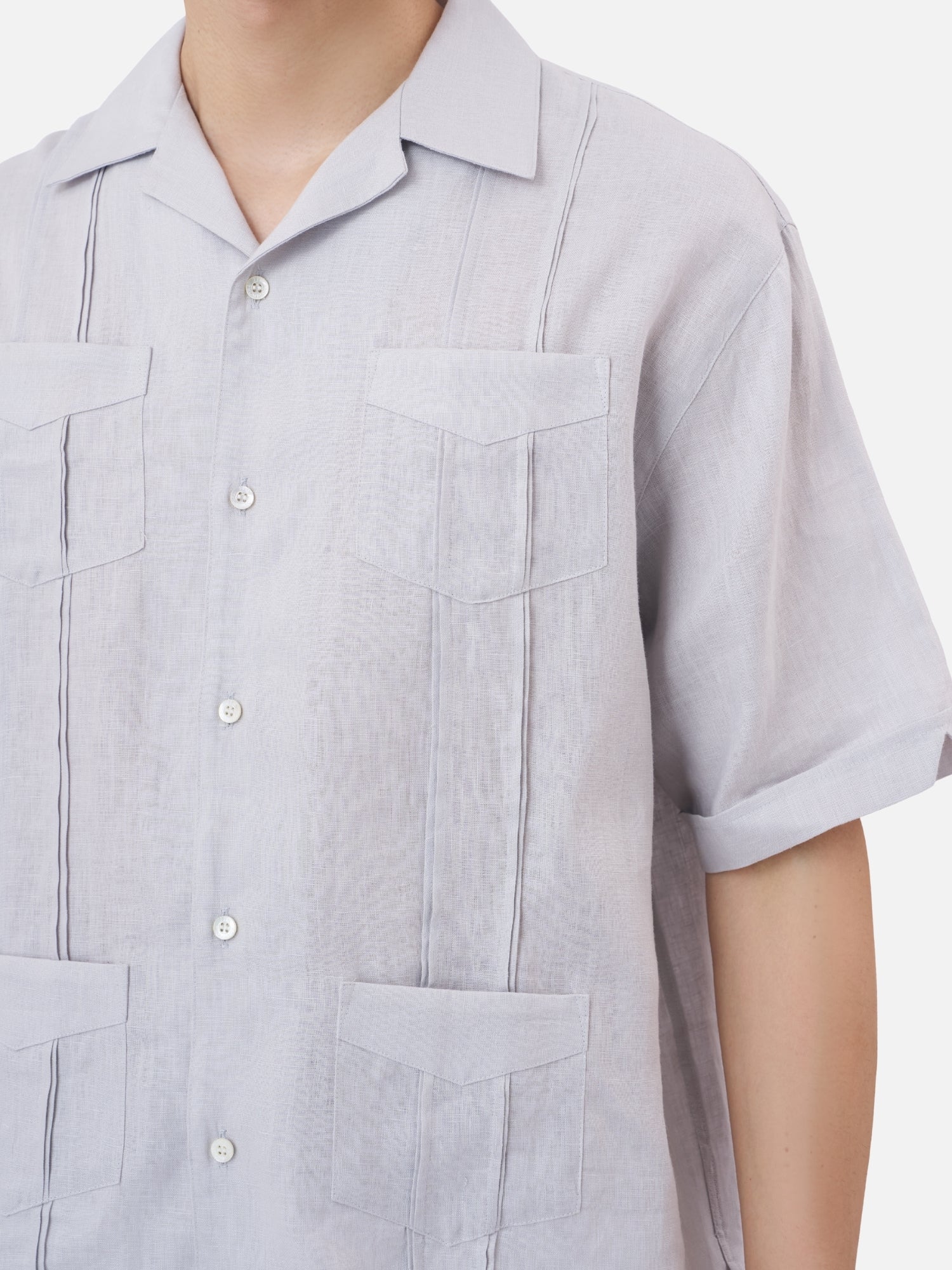Short Sleeved 4-Pocket Shirt - Image 3
