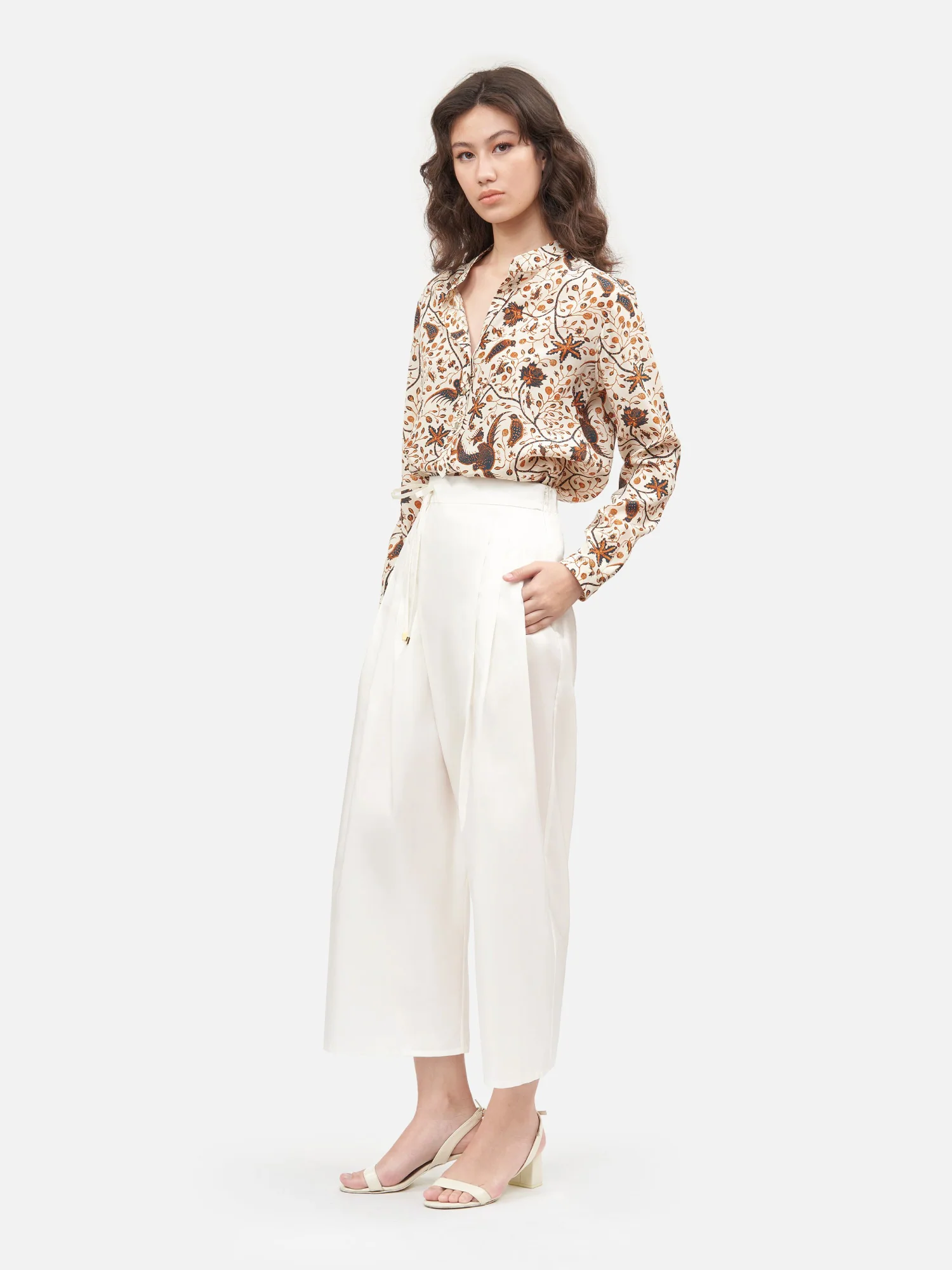 Silk Fisherman Pants - Image 3