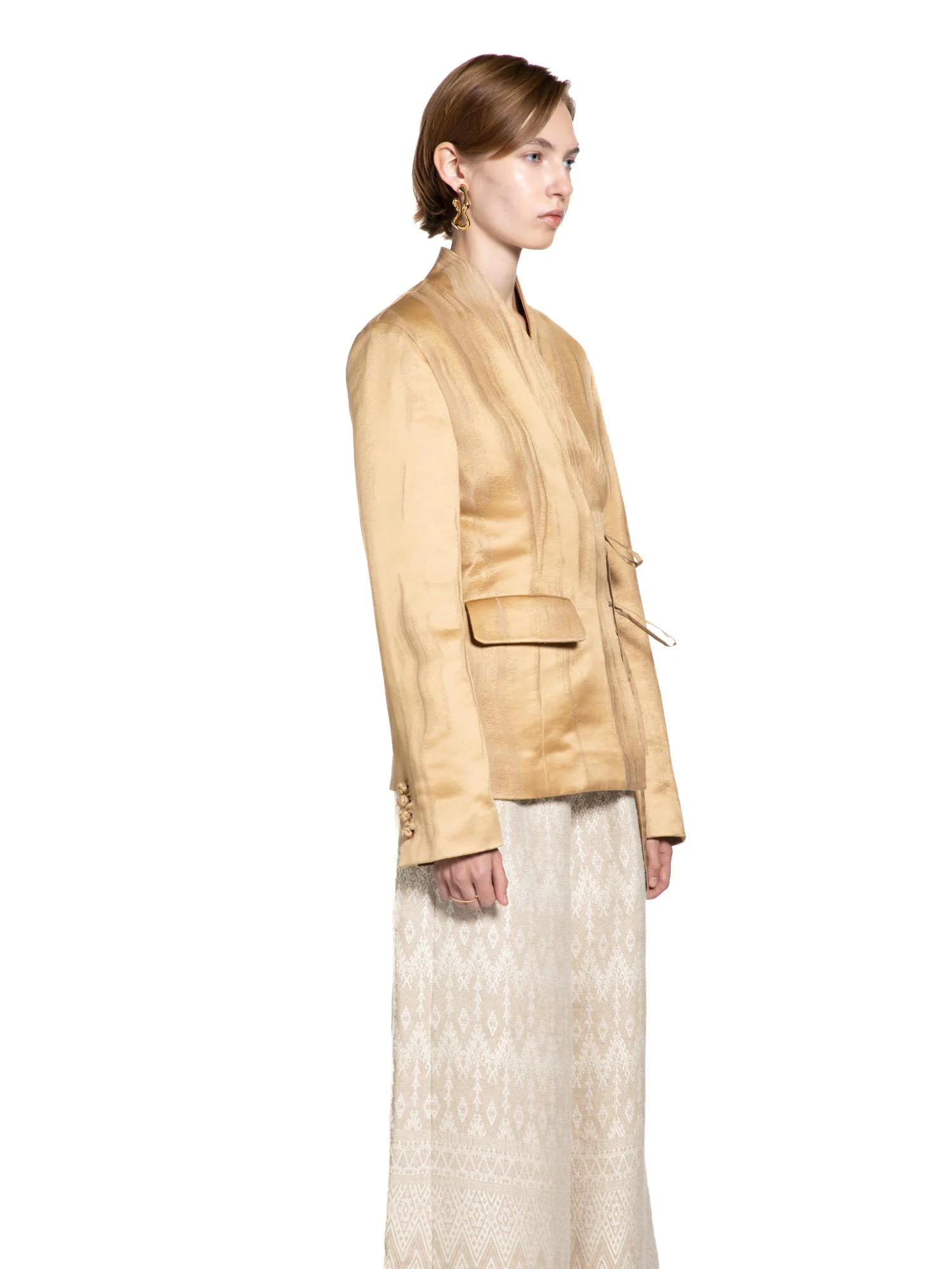Silk Wrap Jacket - Image 2