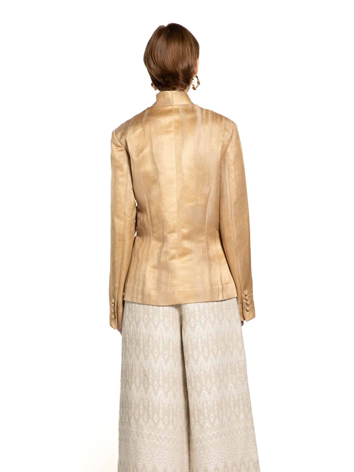Silk Wrap Jacket - Image 3